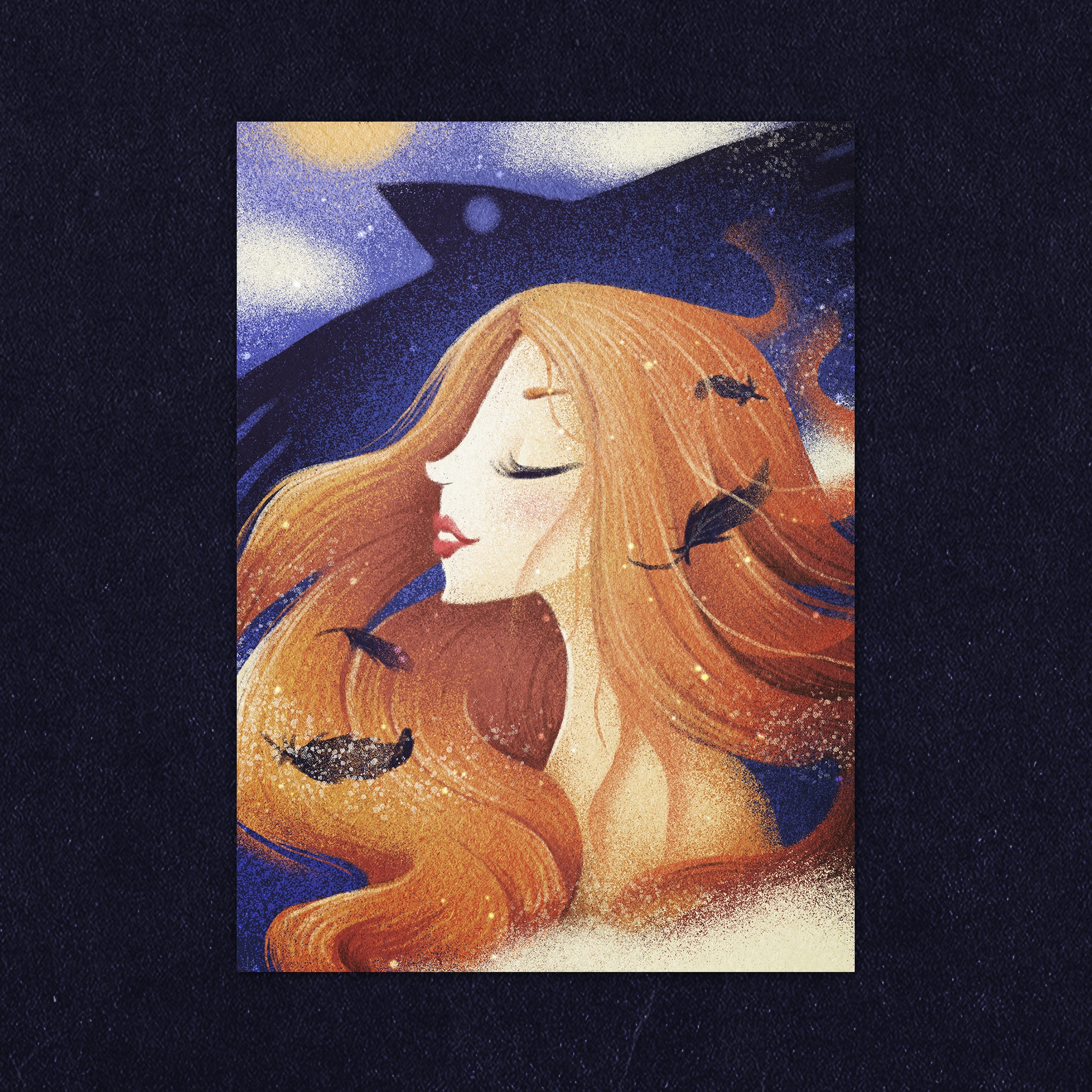 отк. Дева с вороном