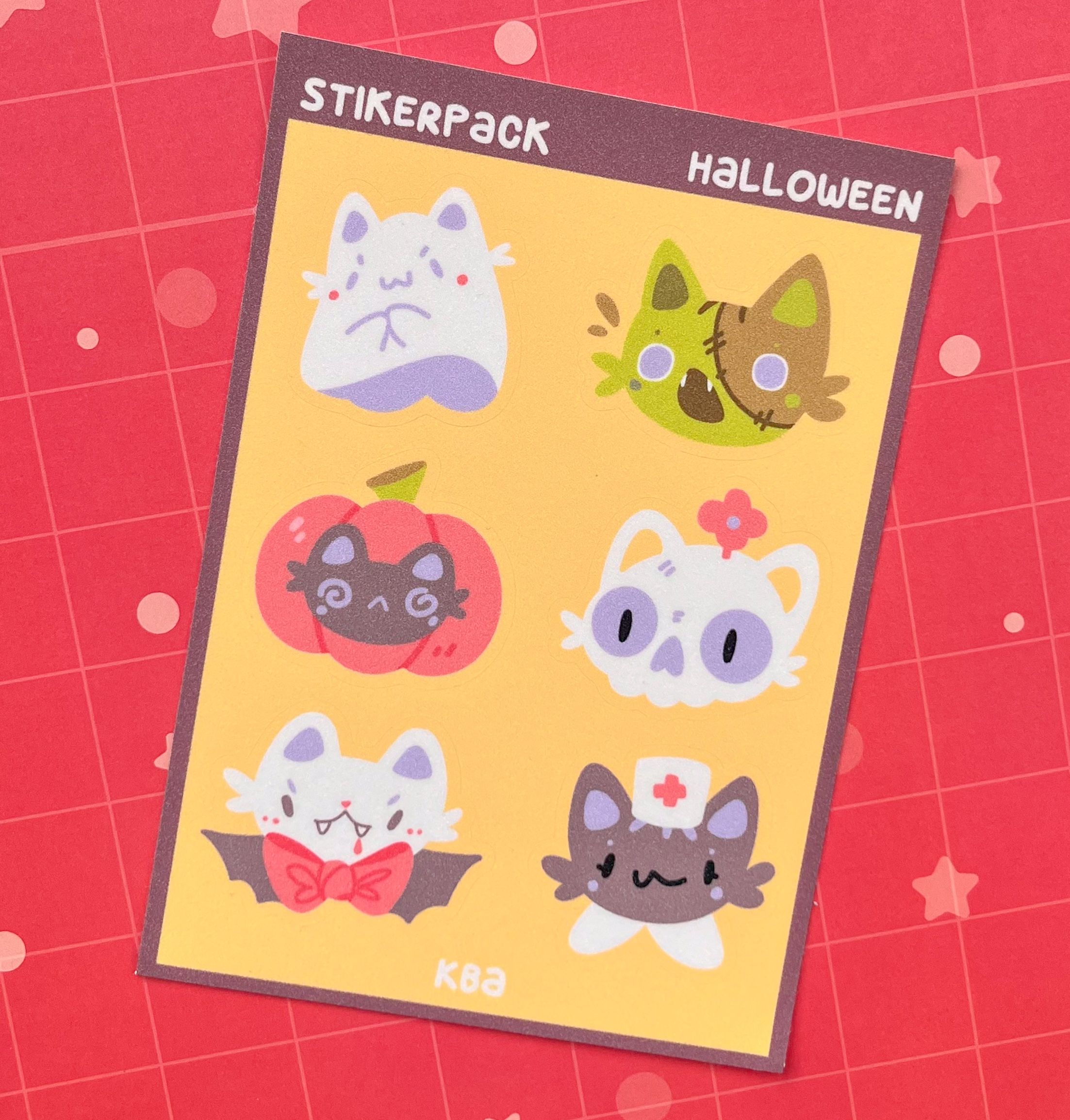 Стикерпак Хэллоуин