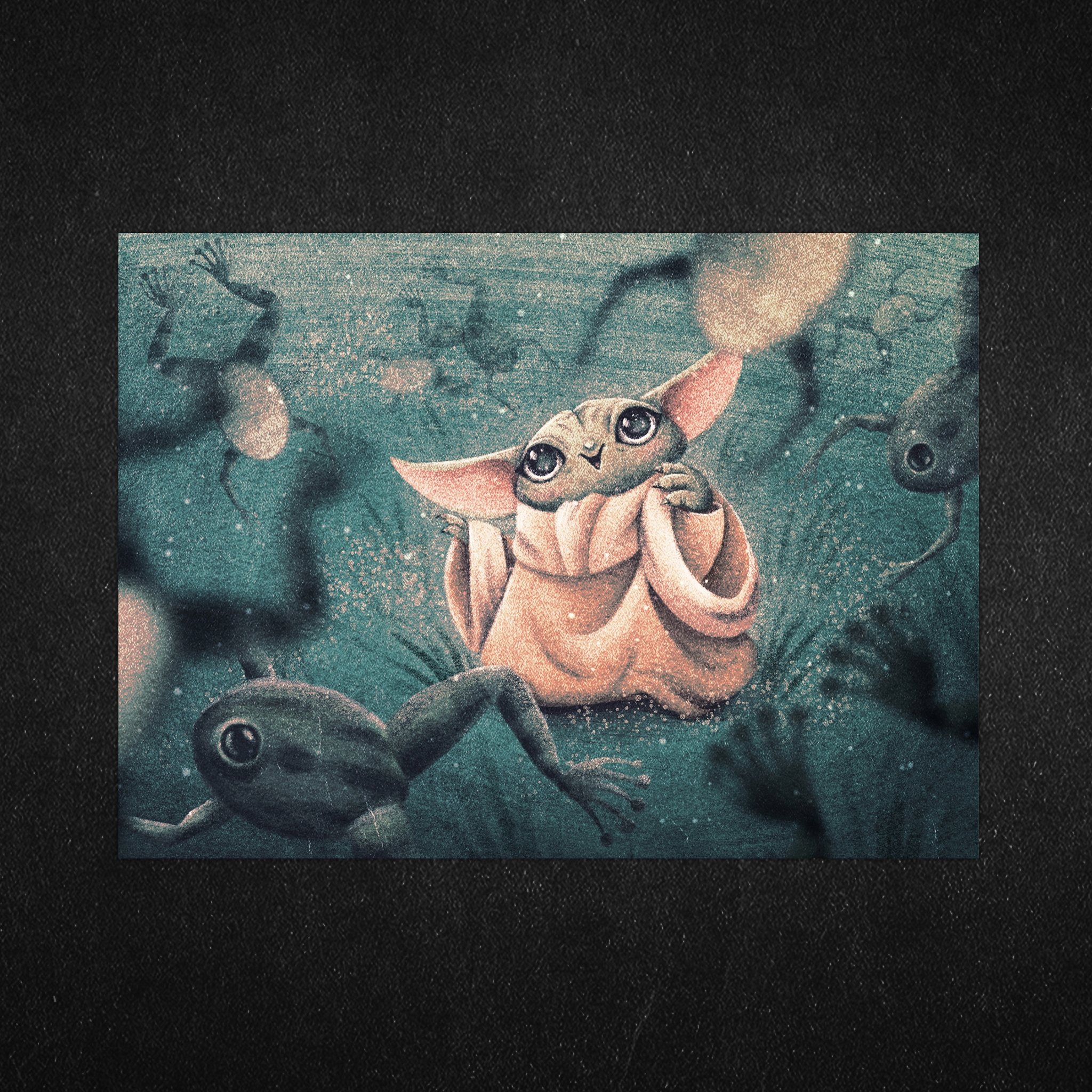 отк. Грогу и лягушки