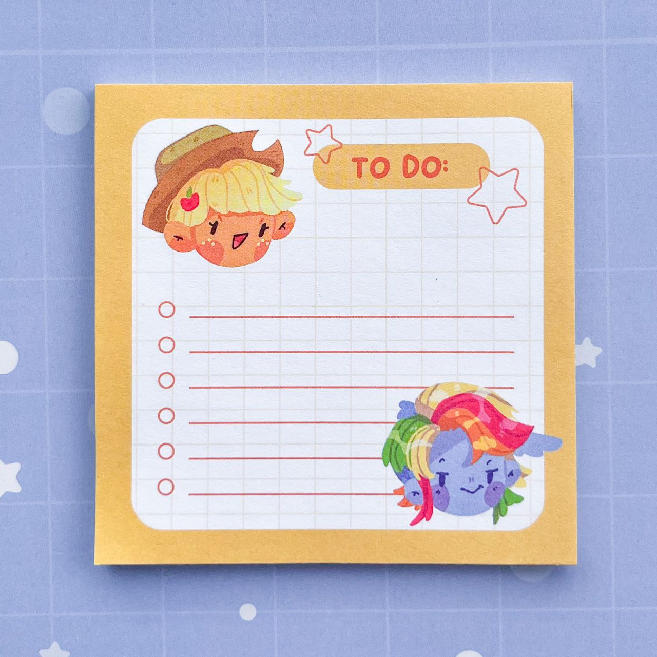 Блок для заметок Радуга Эпплджек МЛП