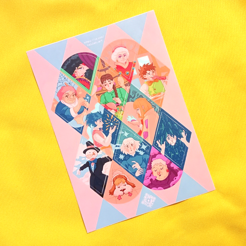 Стикерпак "Ходячий замок"