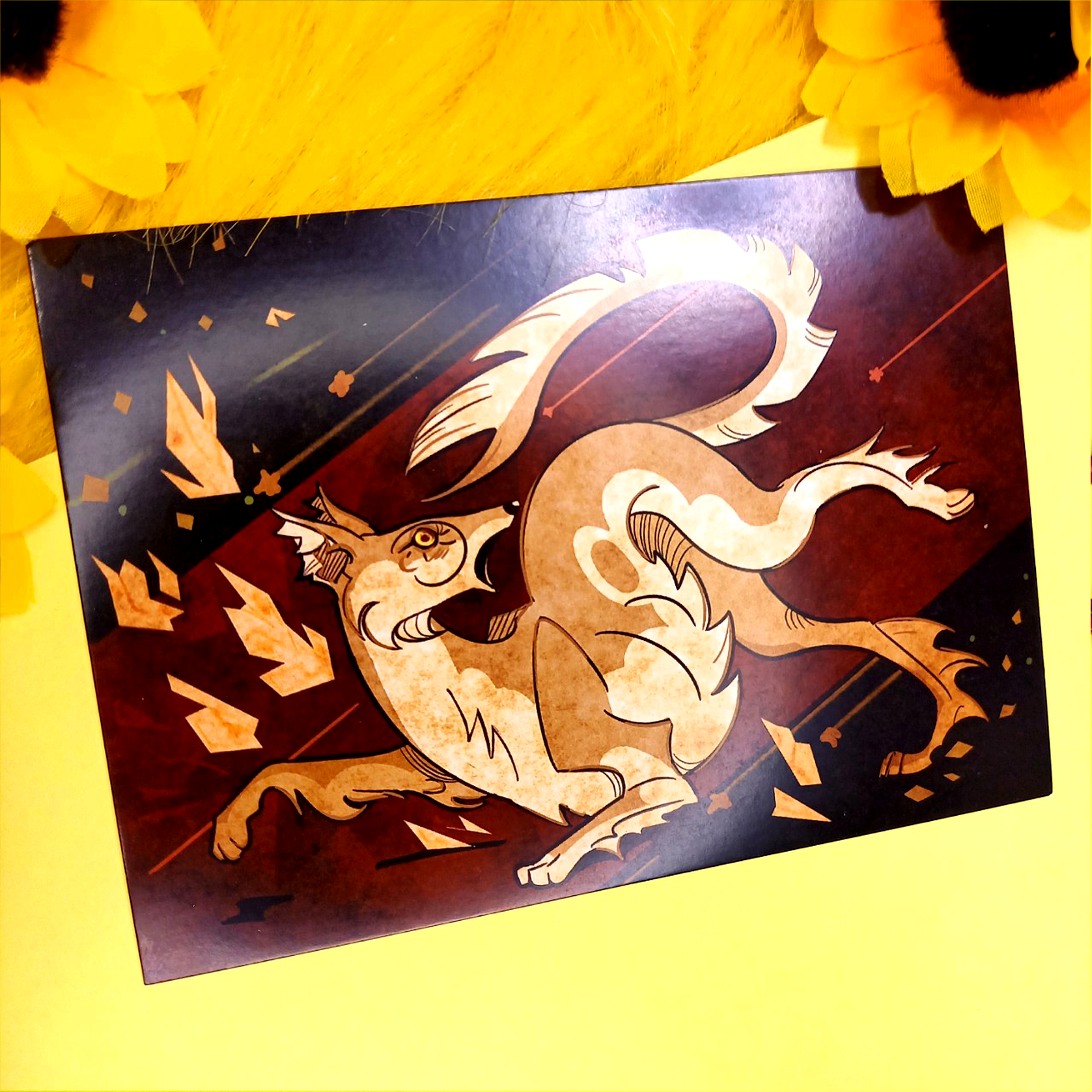 Открытка А6 Борзая