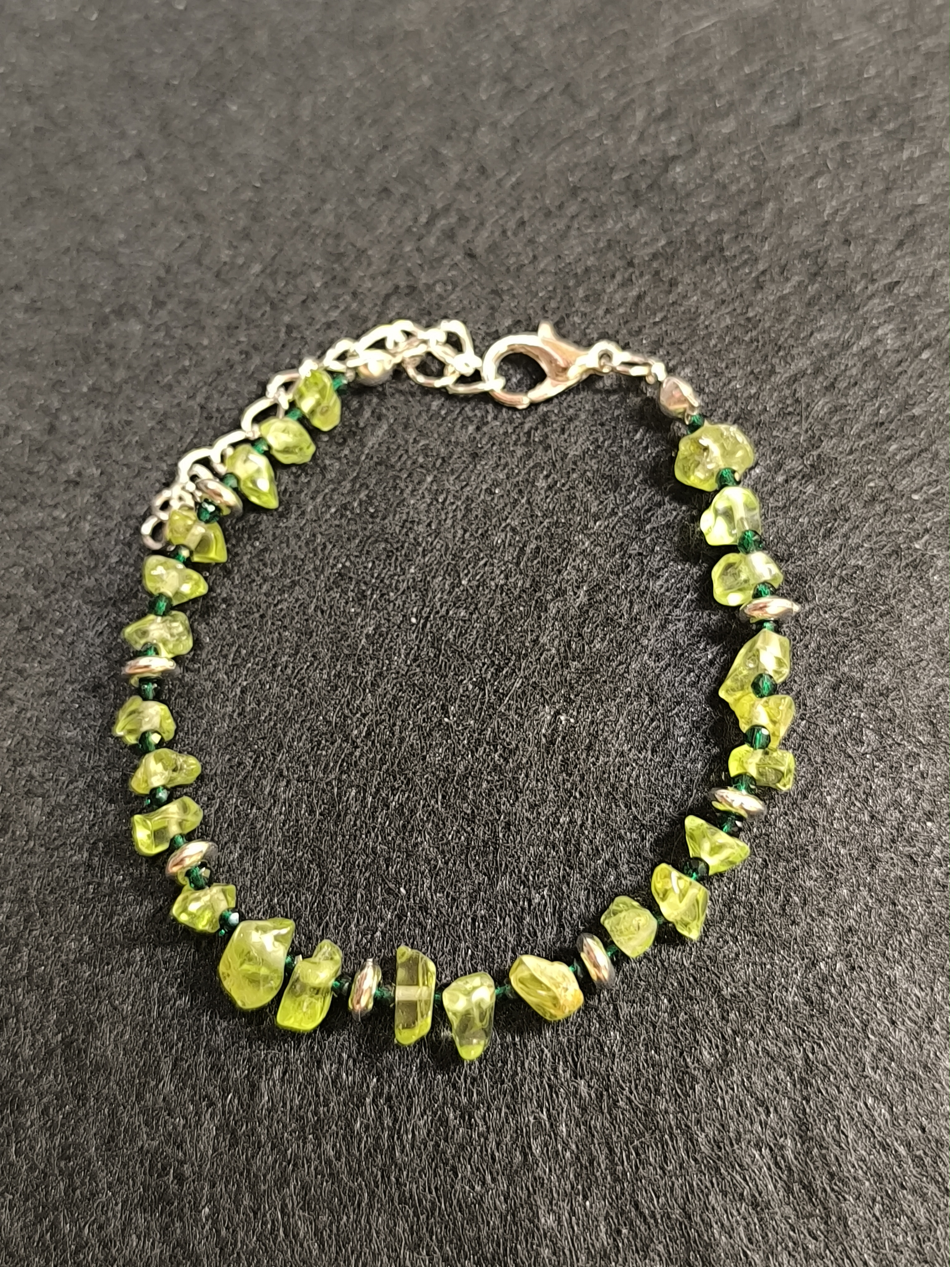 Браслет перидот