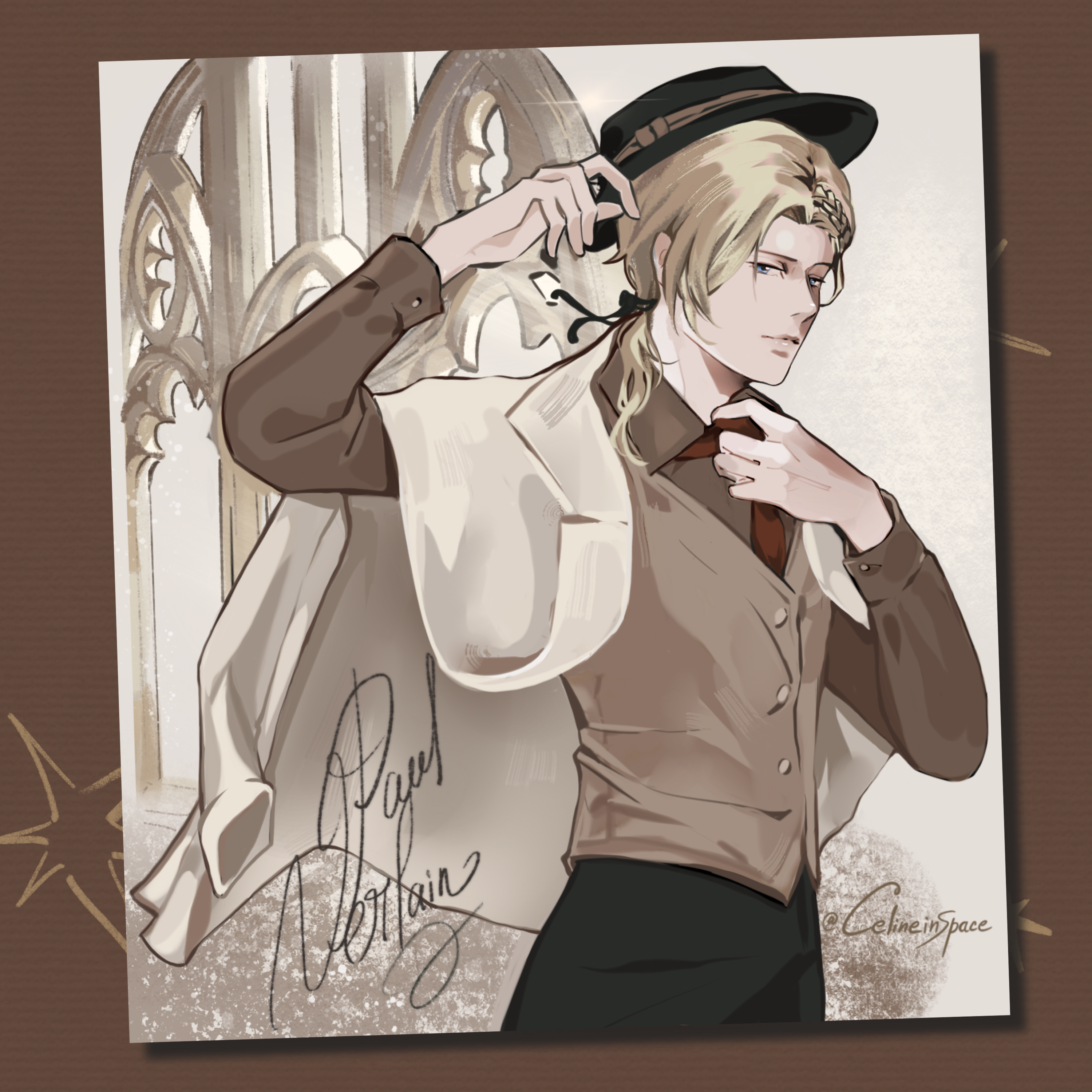 Открытка Верлен