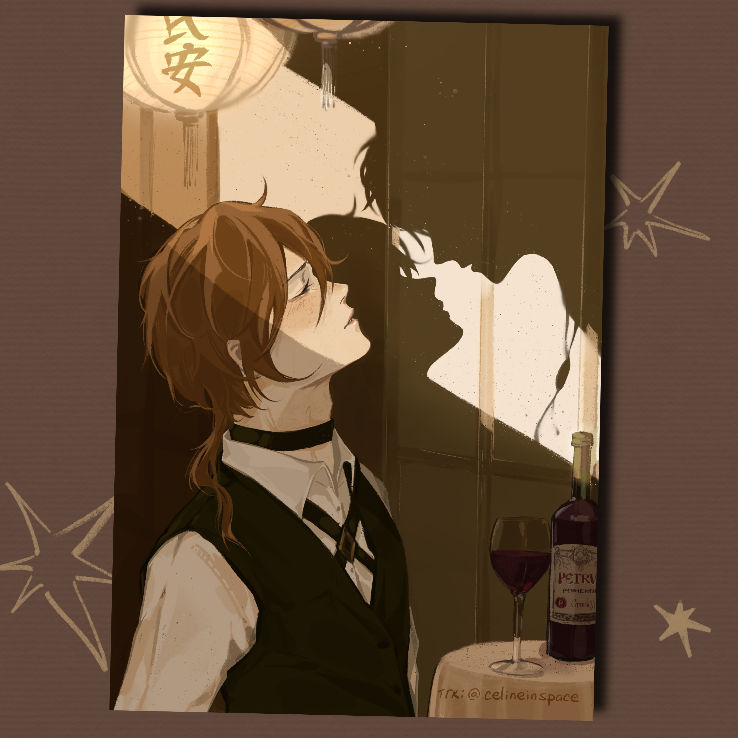 Открытка тени