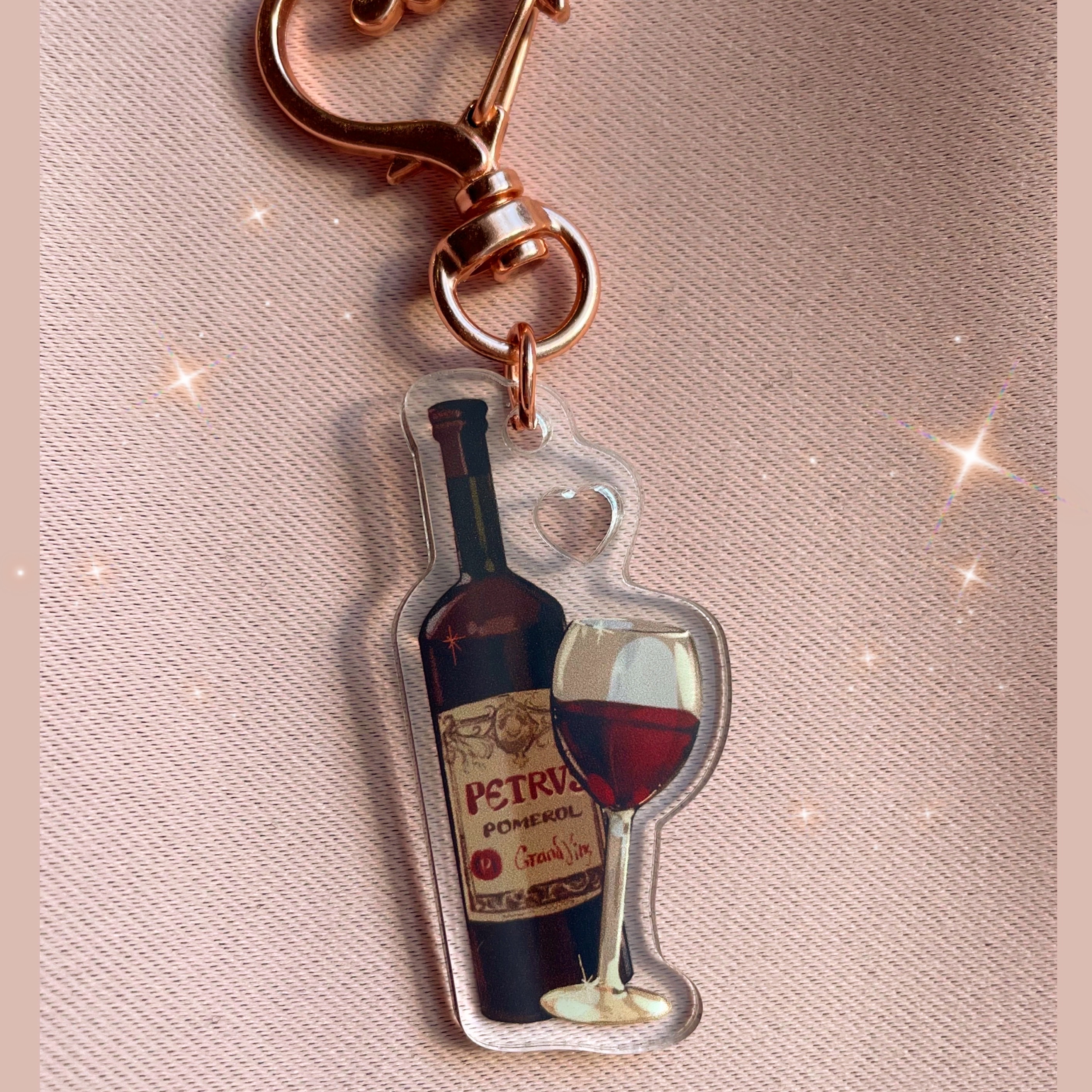 Брелок вино