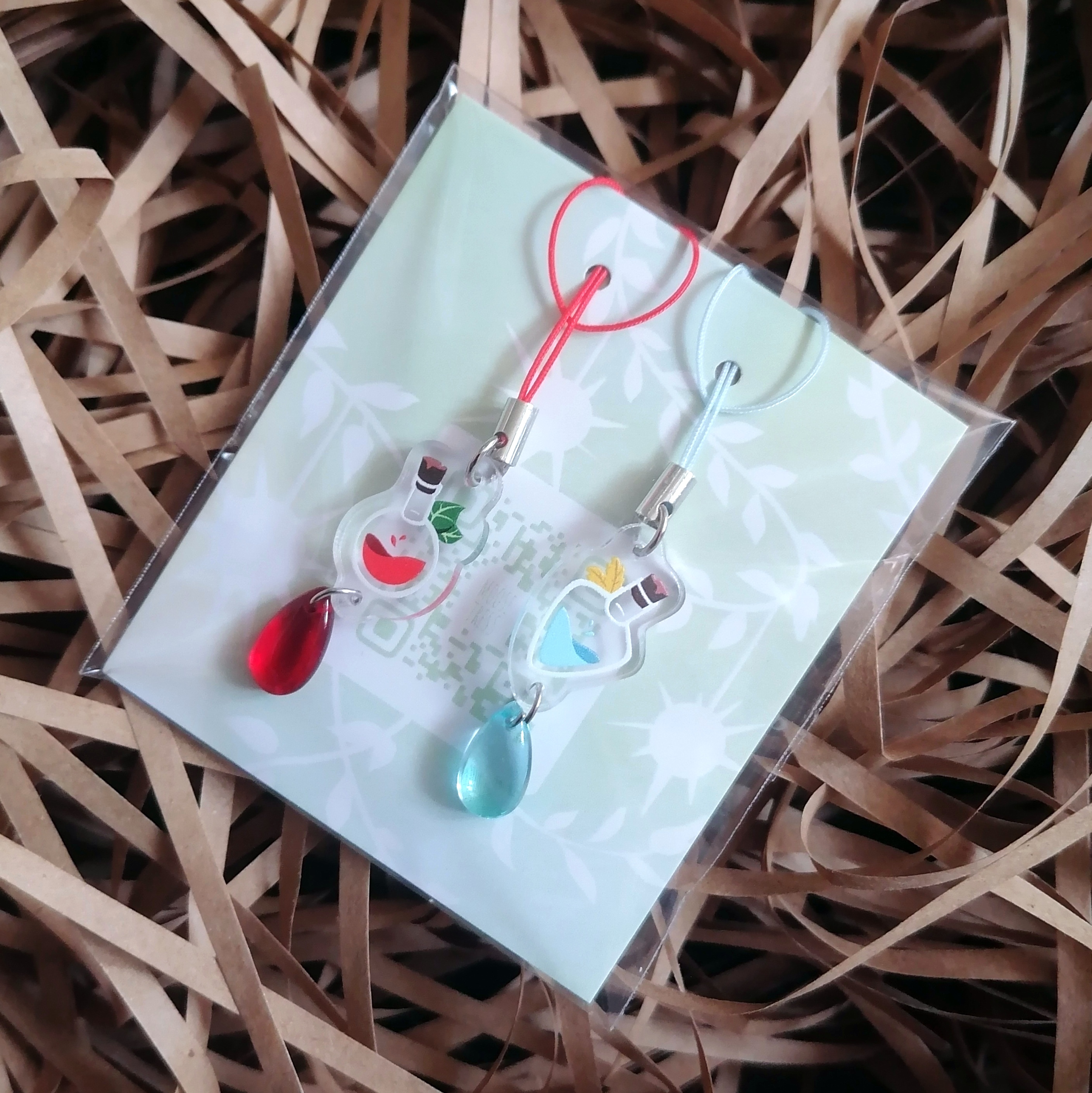 Набор брелоков Зелья