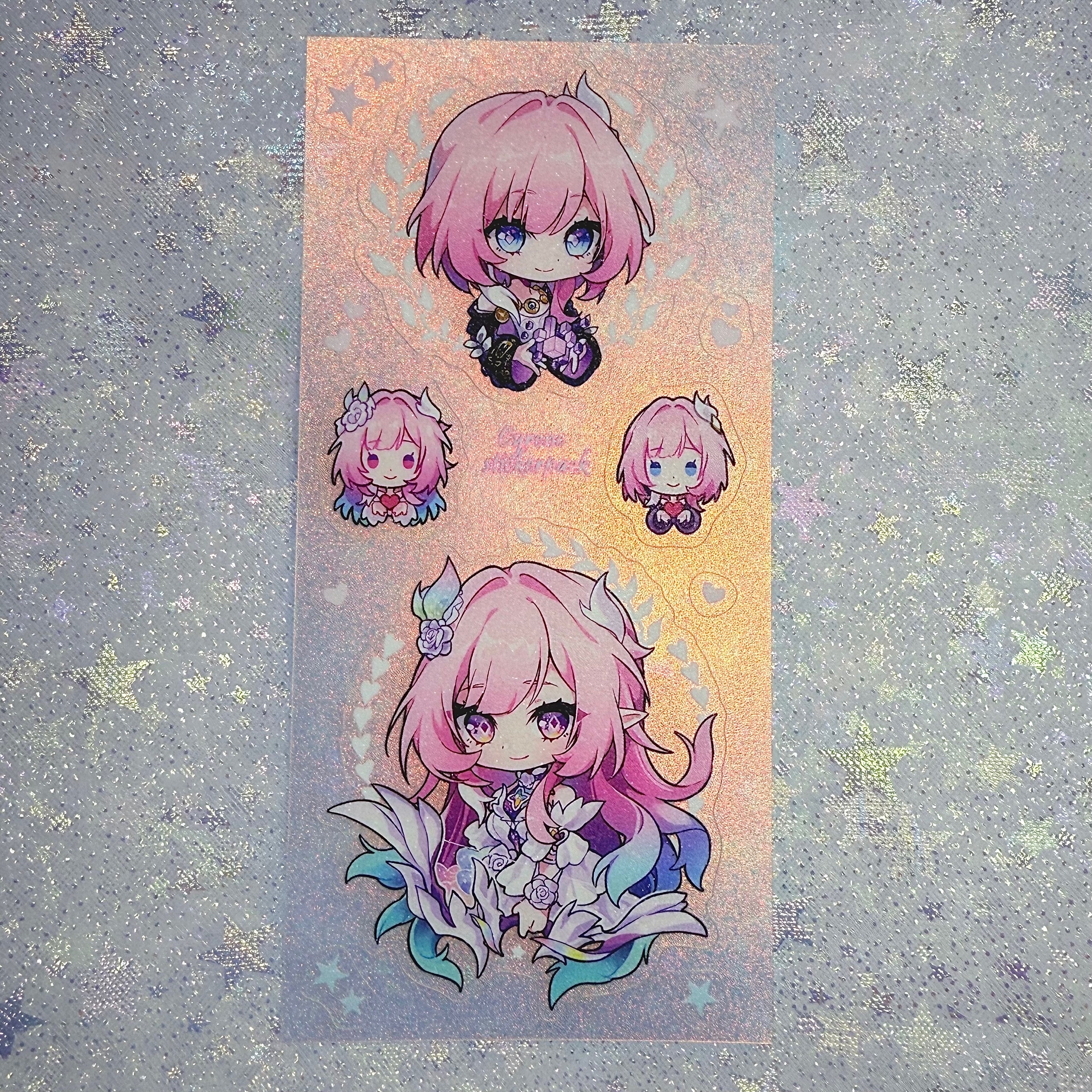 Стикерпак Кирена жемчуг сахар