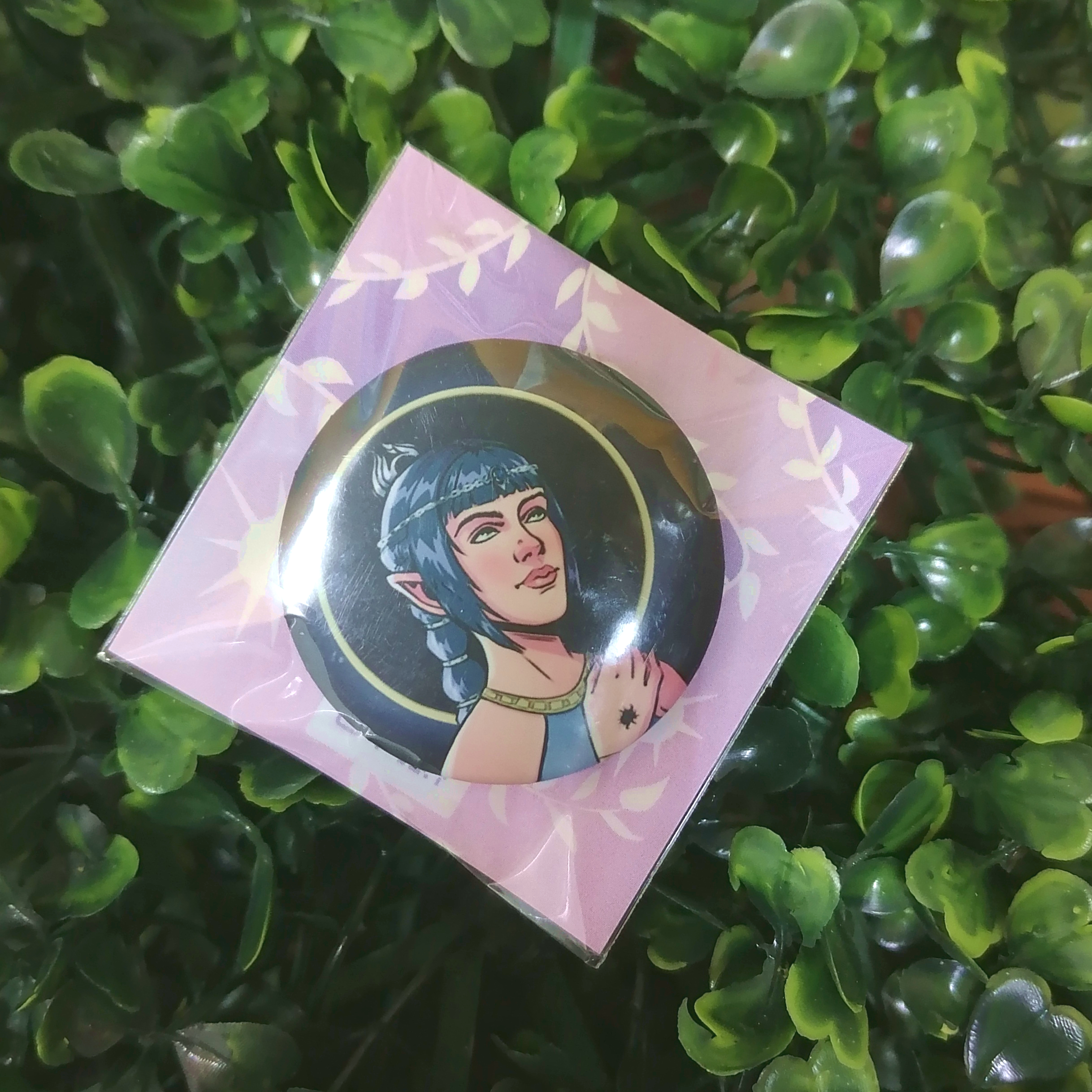 Значок 37мм Baldur’s Gate дарк Шэдоухарт