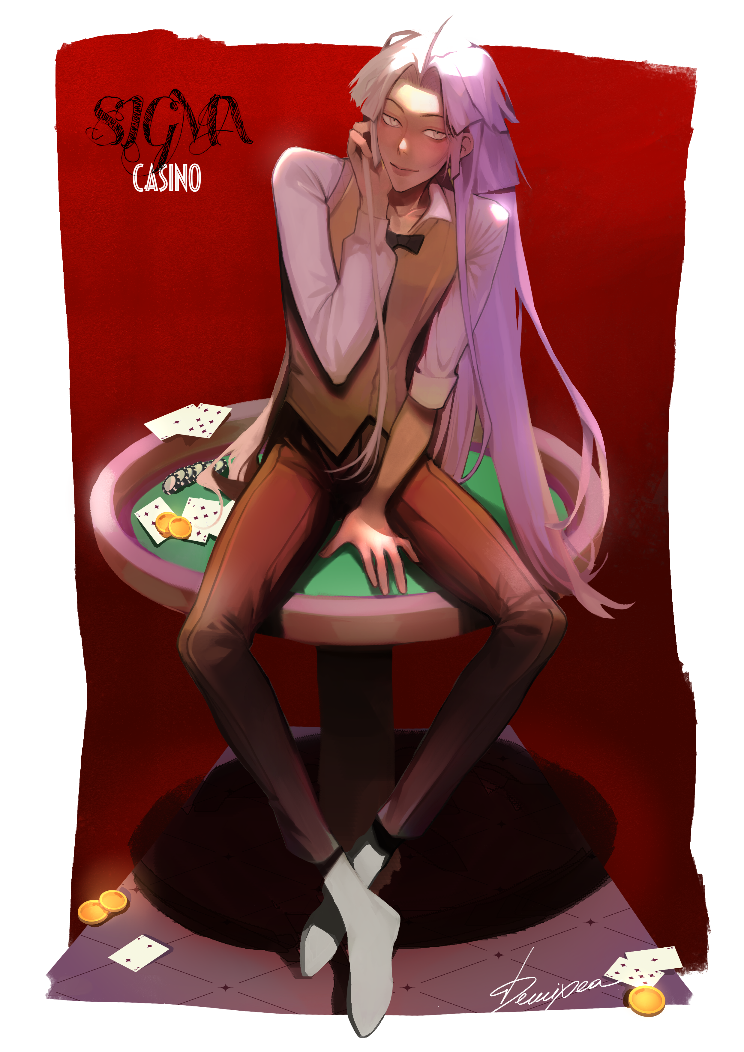 Открытка Сигма казино