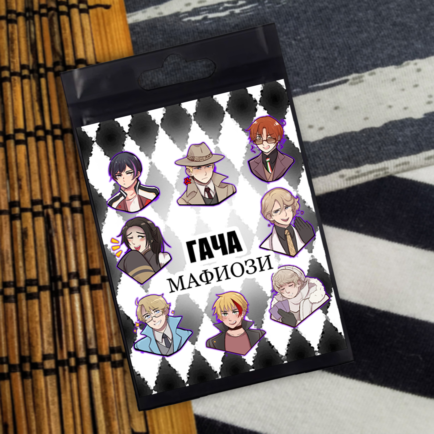 Брелок «гача мафия»