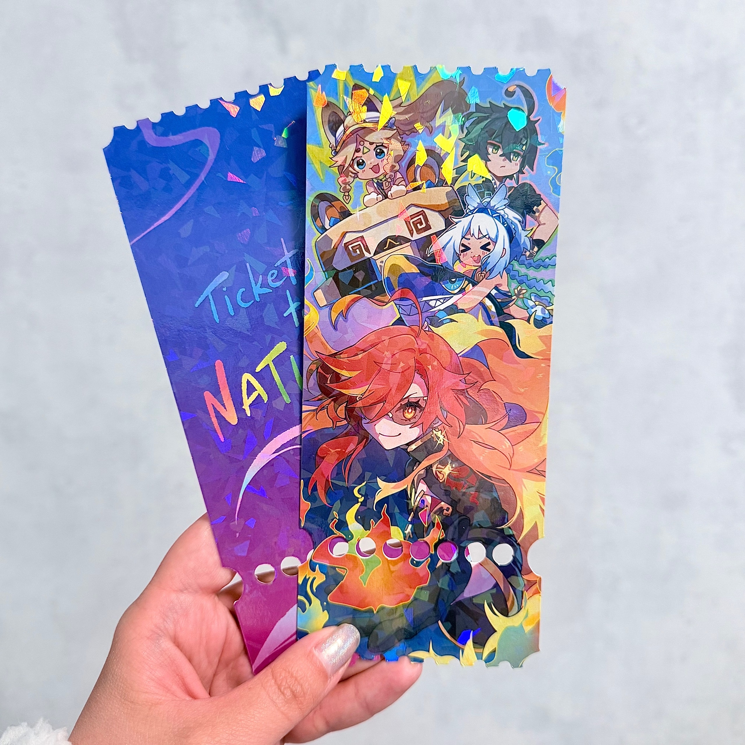 Билет Натлан гологр.