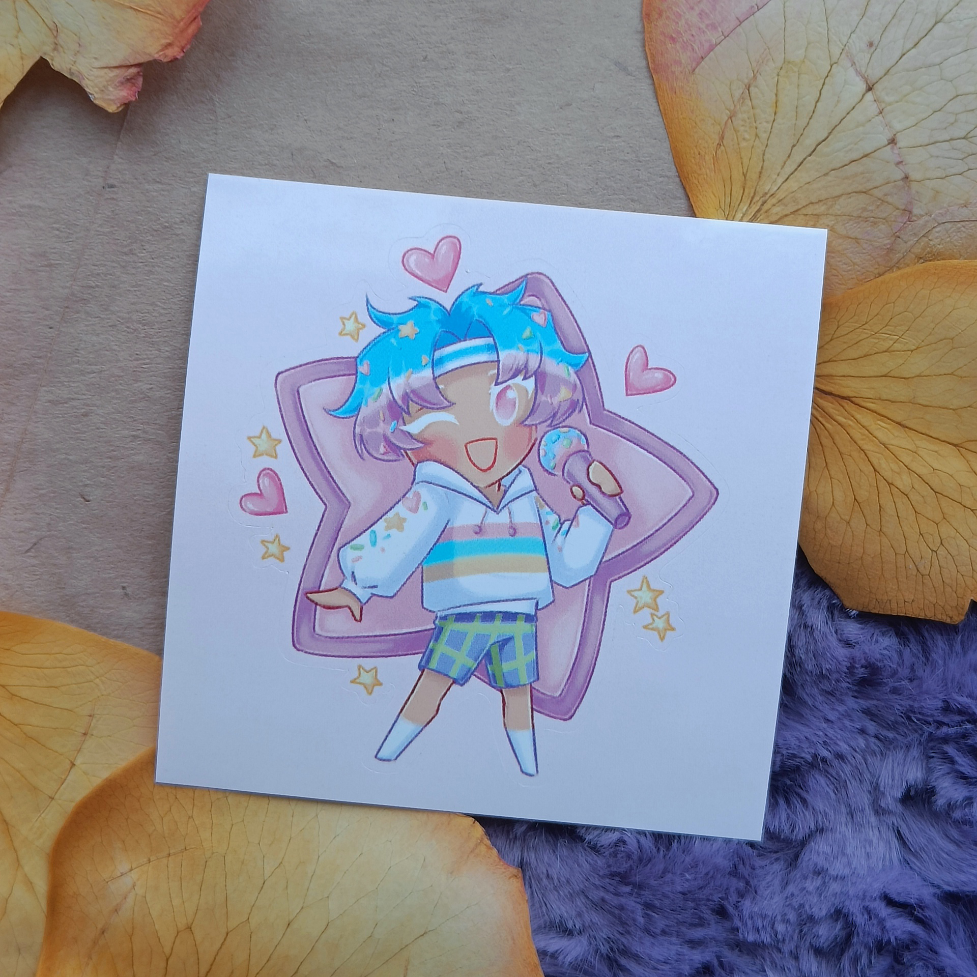 Стикер 6х7 Popping Candy Cookie