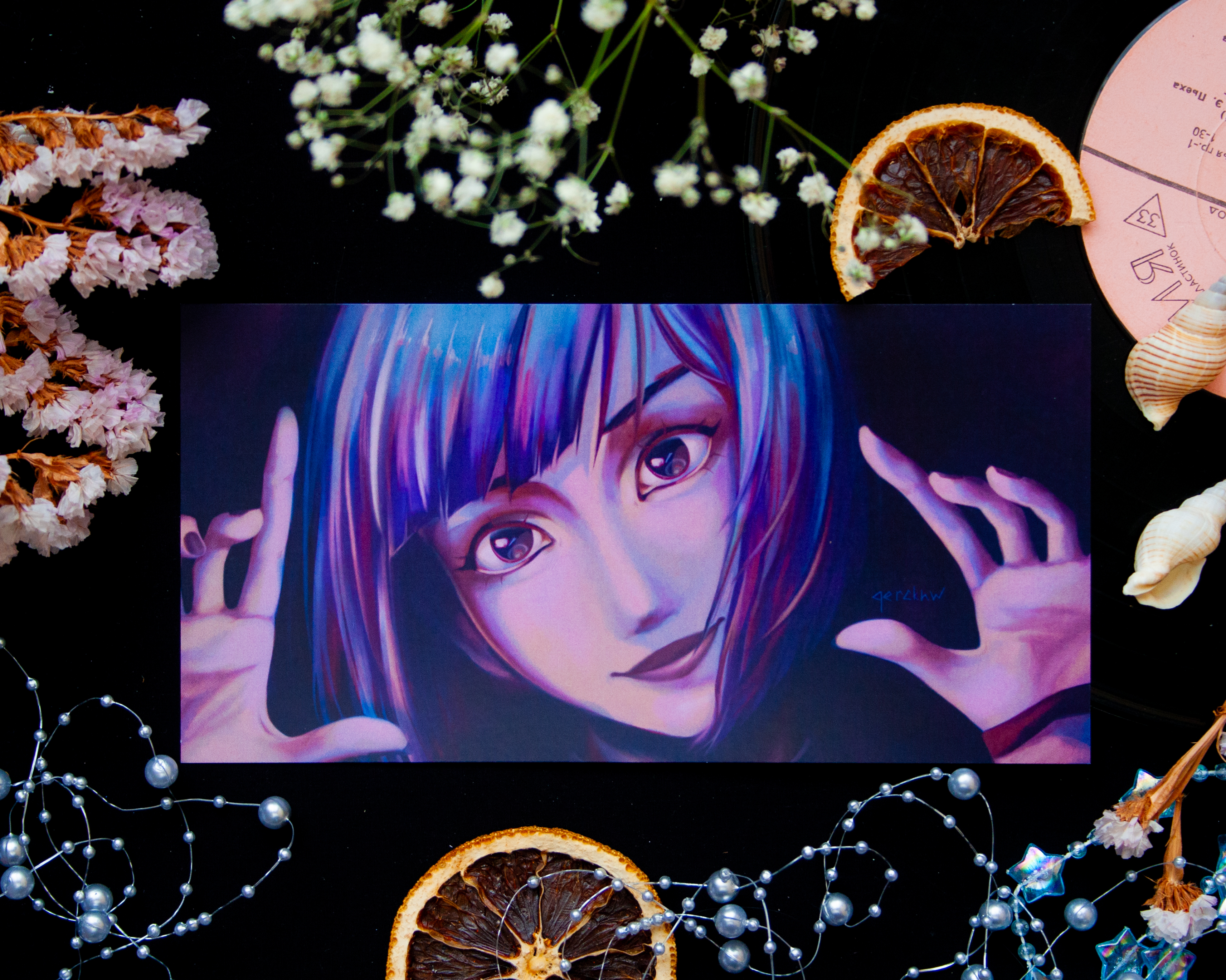 Принт "Рей. Алиса в пограничье" 205х105мм