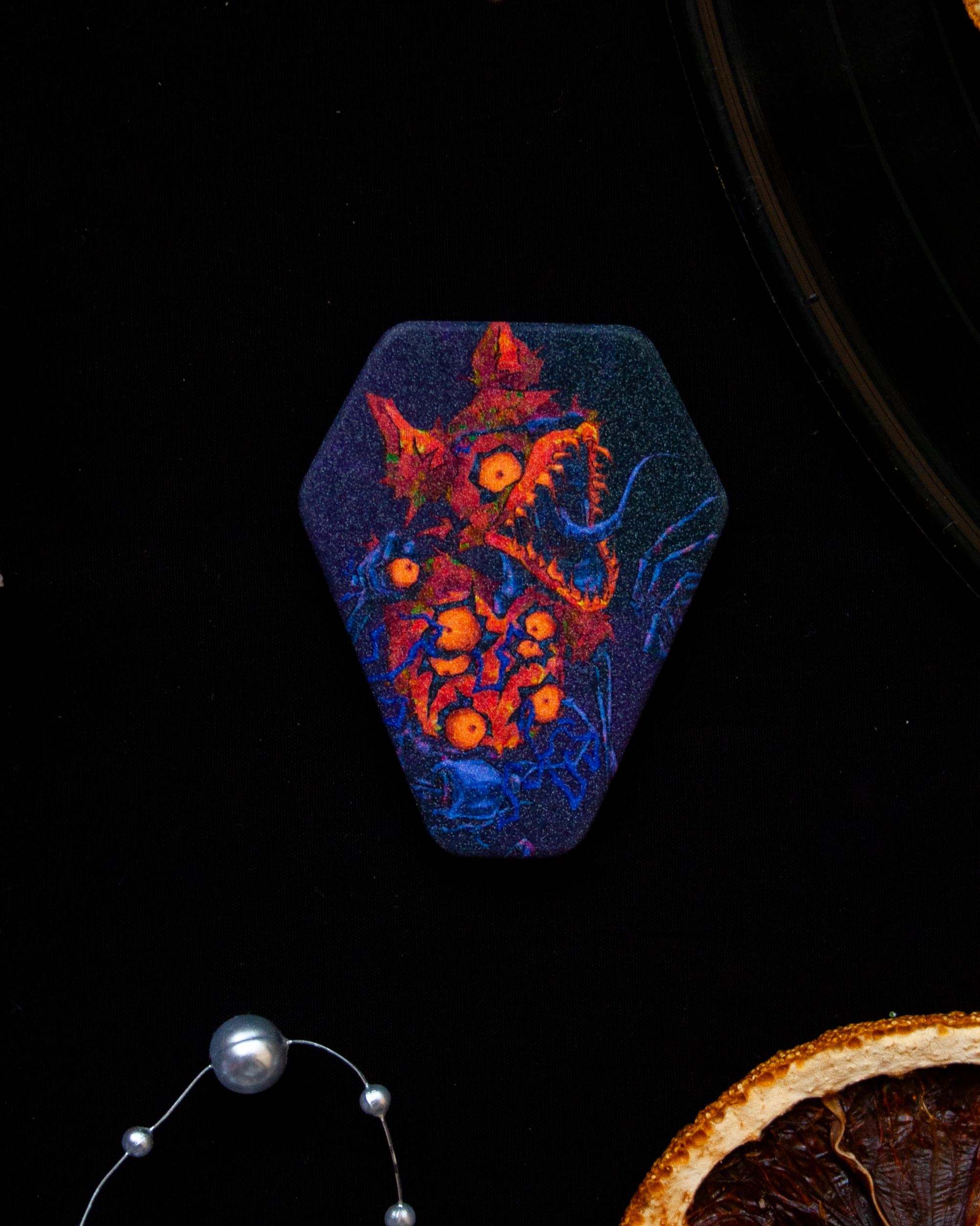 Значок гробик "Фокси"