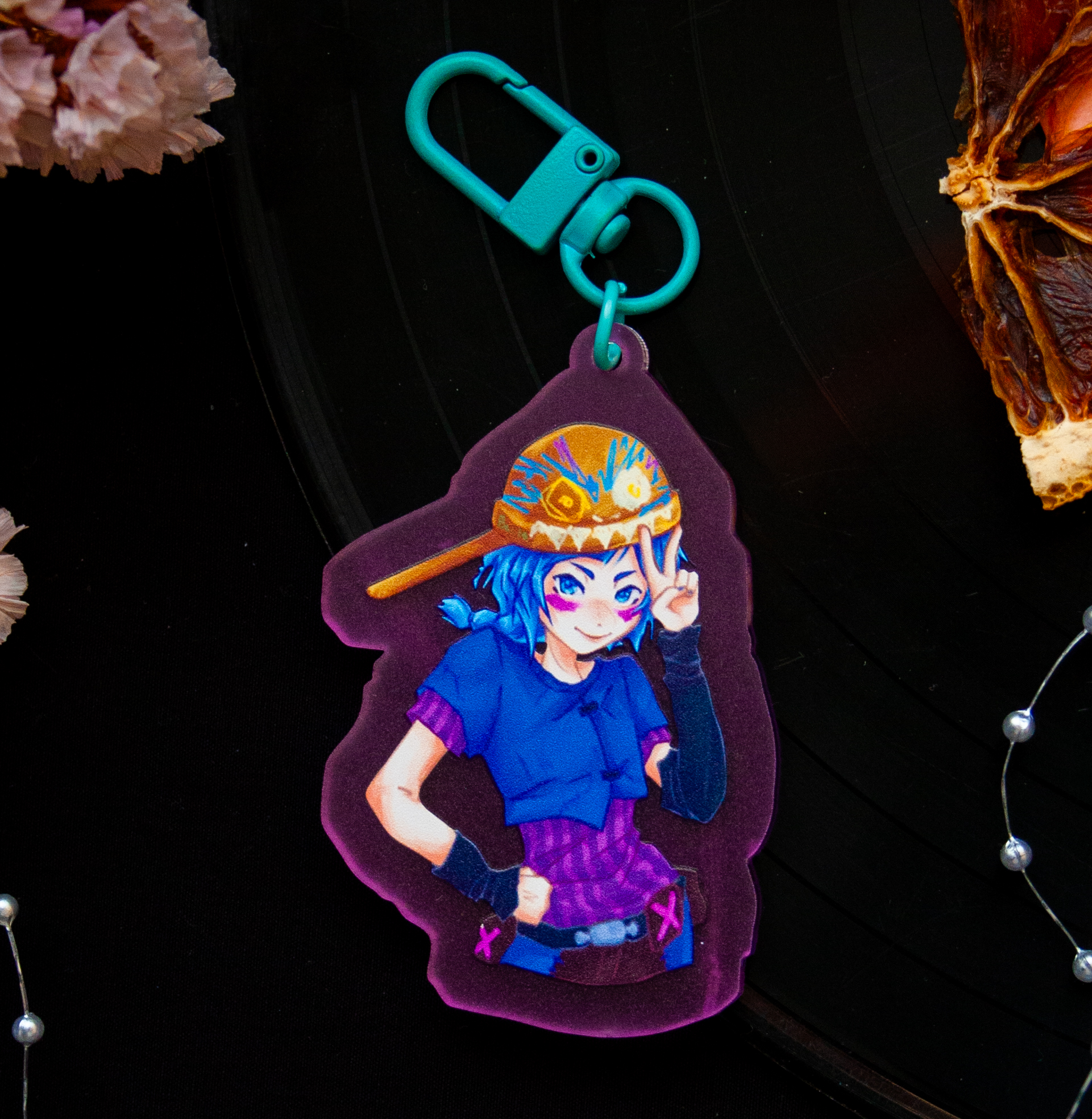 Брелок "Паудер" 6 см