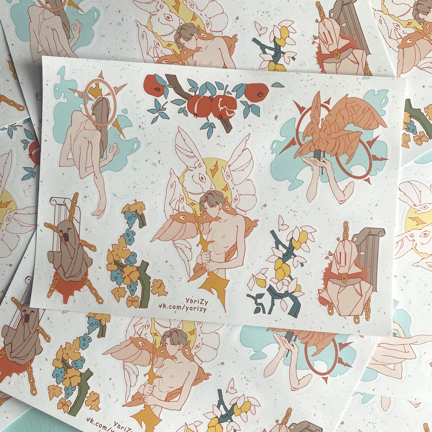 Стикерпак Ангелы