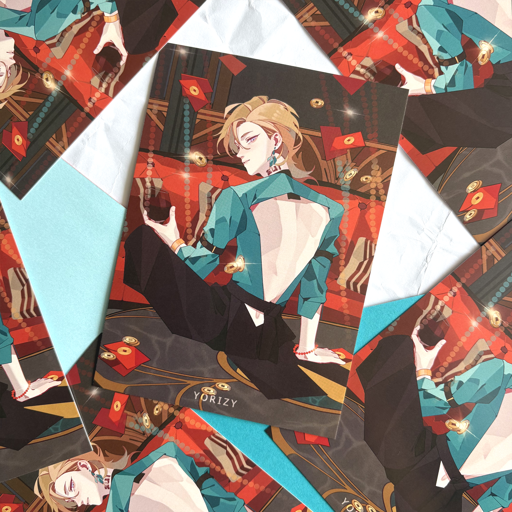 Открытка Авантюрин голо