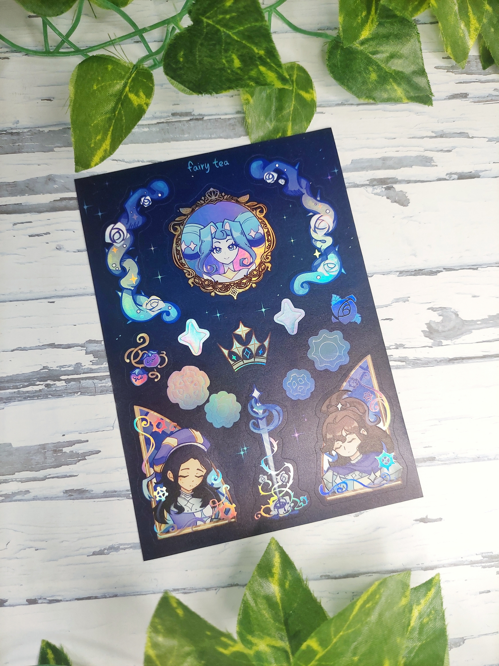 Стикерпак А6 Рыцари Гвиневры голо