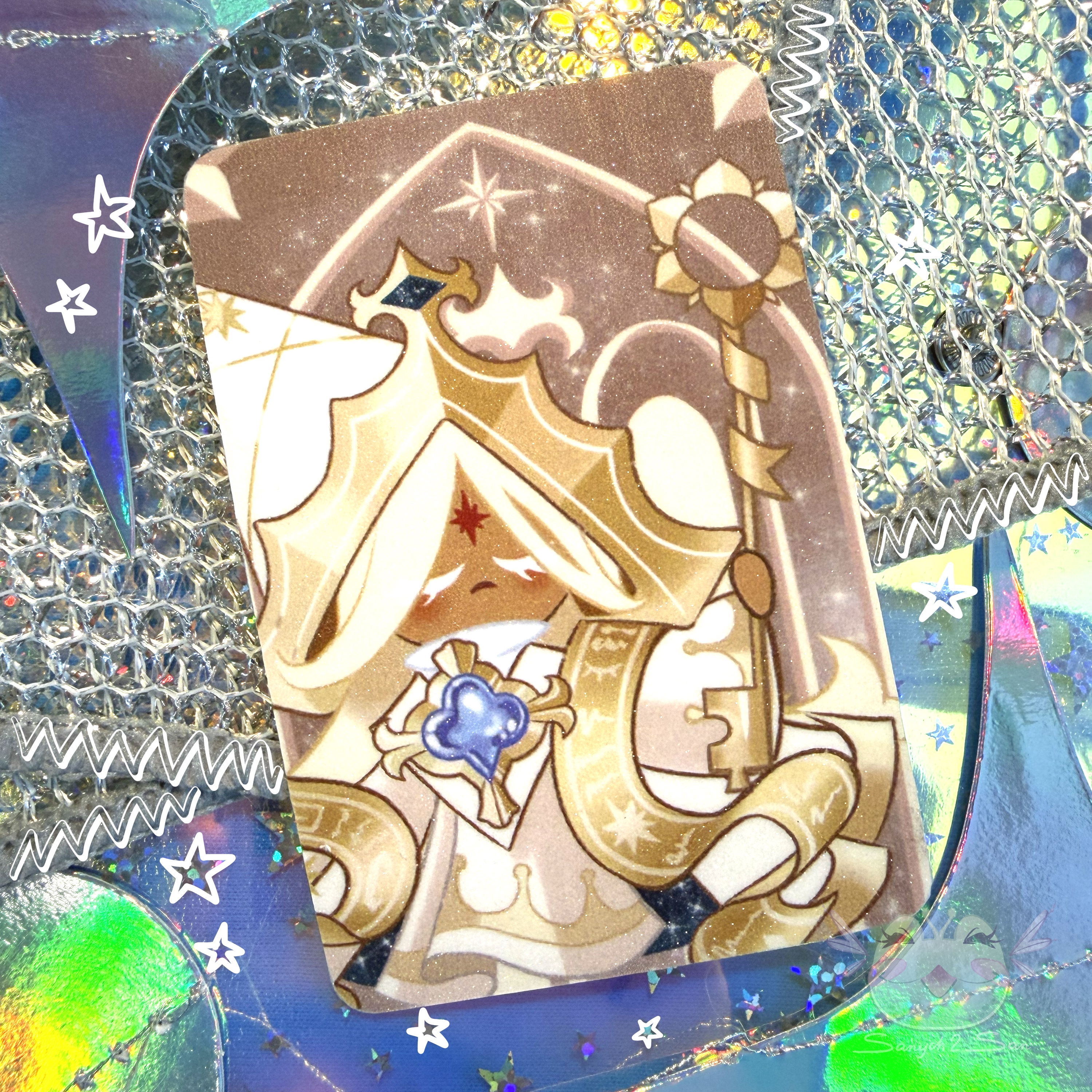 Карточка 6 на 8 см, сахар, CRK, P.VANILLA