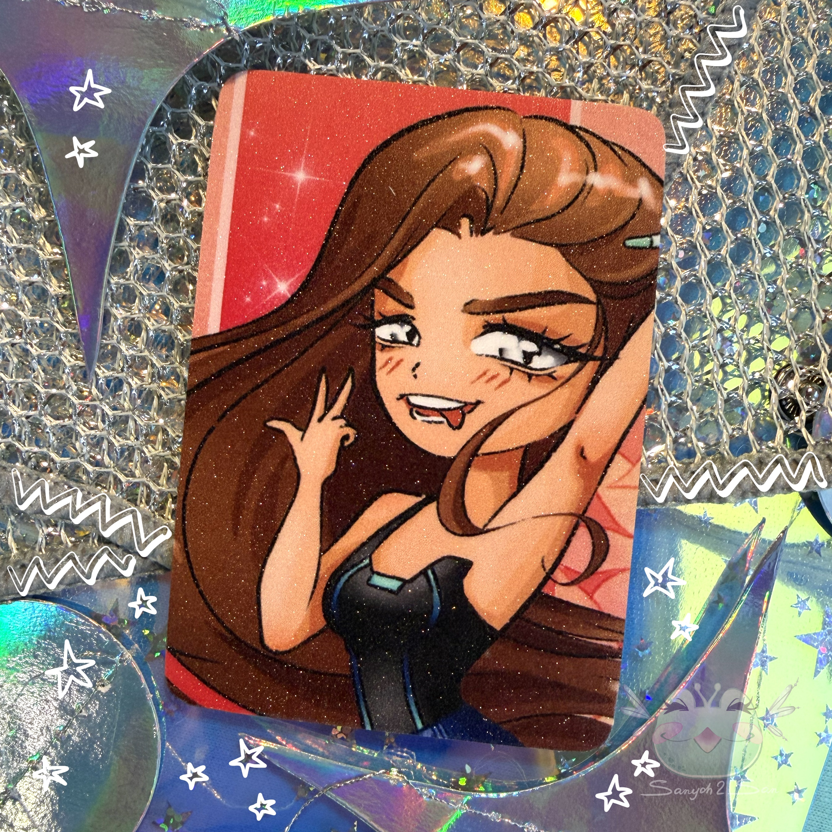 Карточка 6 на 8 см, сахар, ALNST, HYUNA