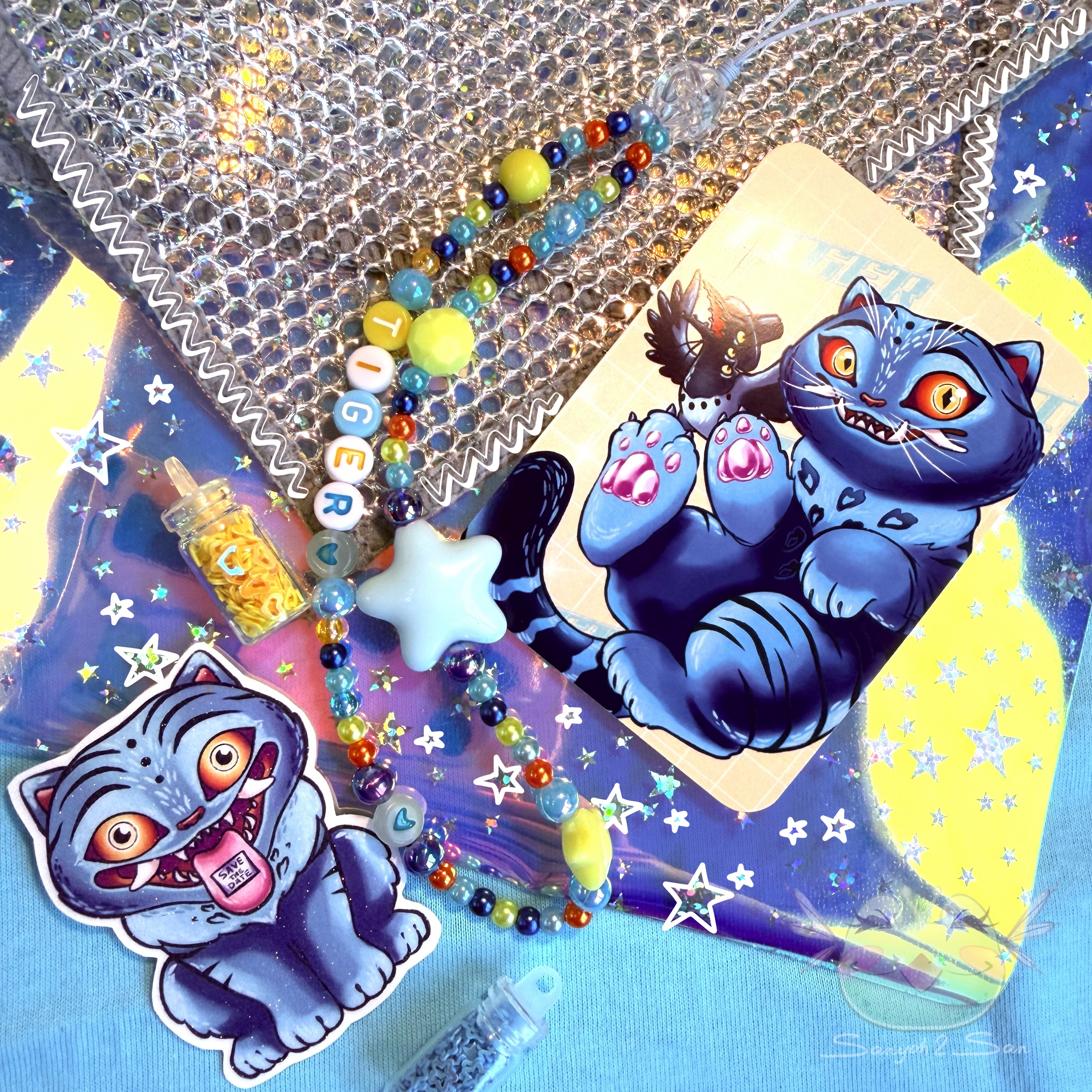 Брелок-петля, KPOP D.H., TIGER