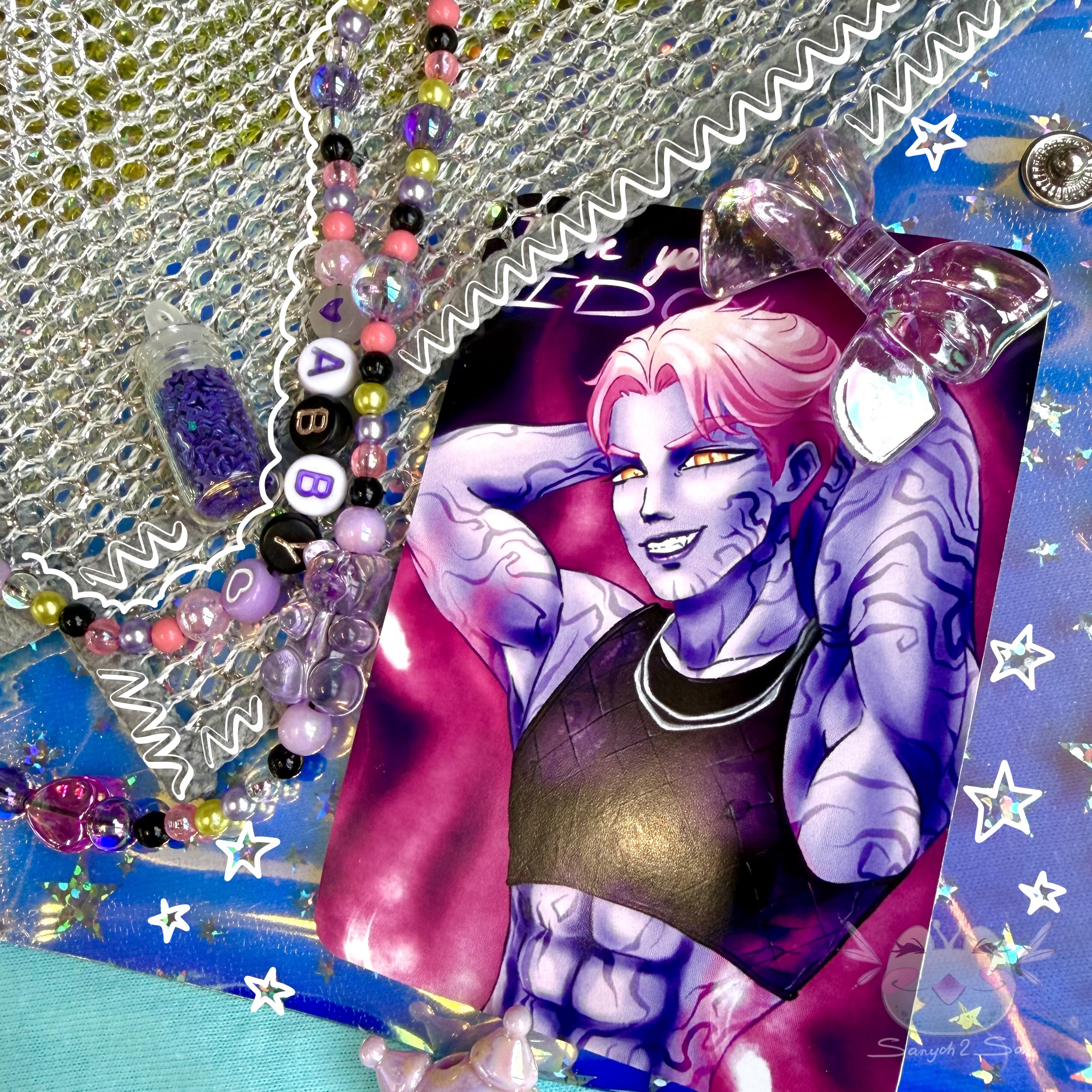 Брелок-петля, KPOP D.H., ABBY