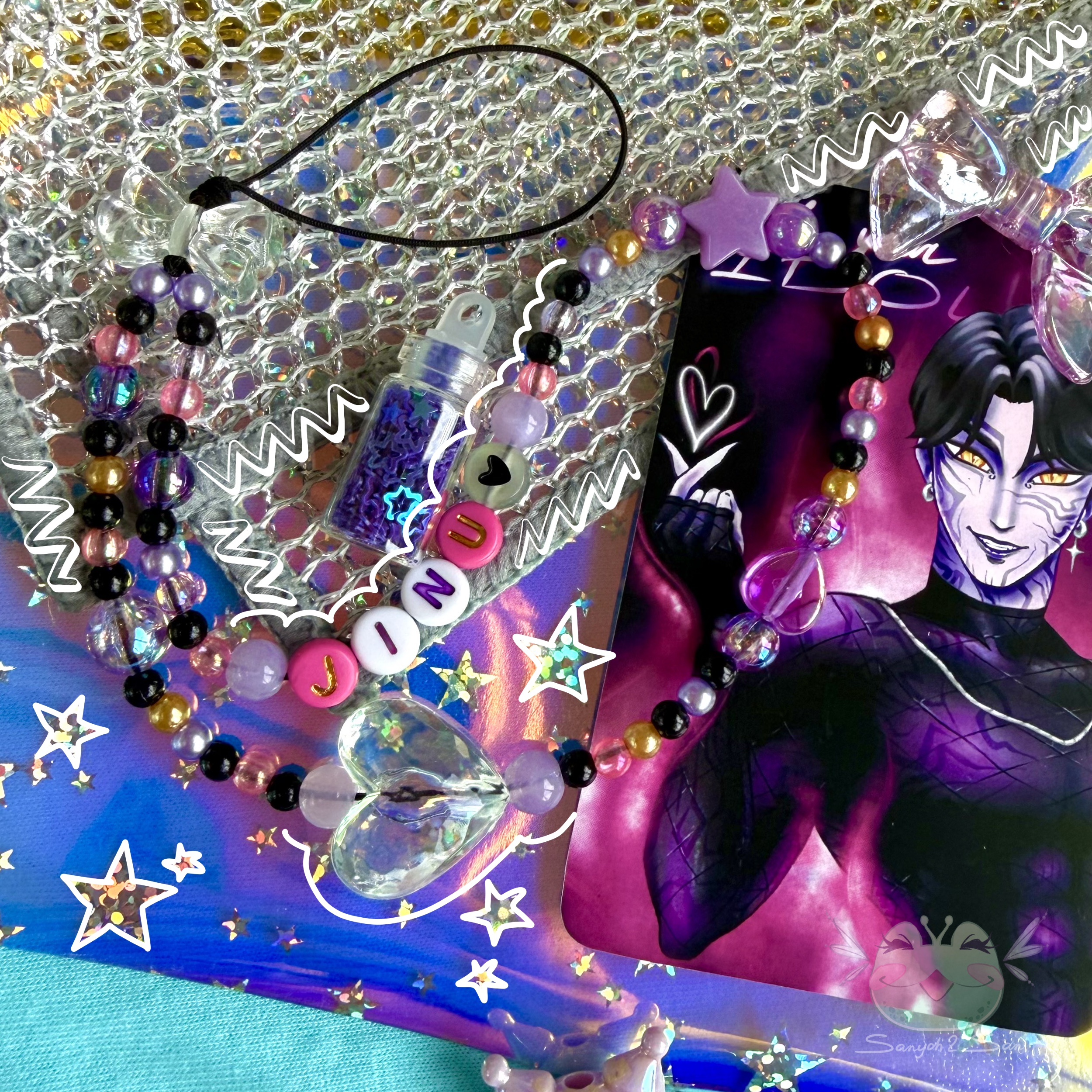 Брелок-петля, KPOP D.H., JINU