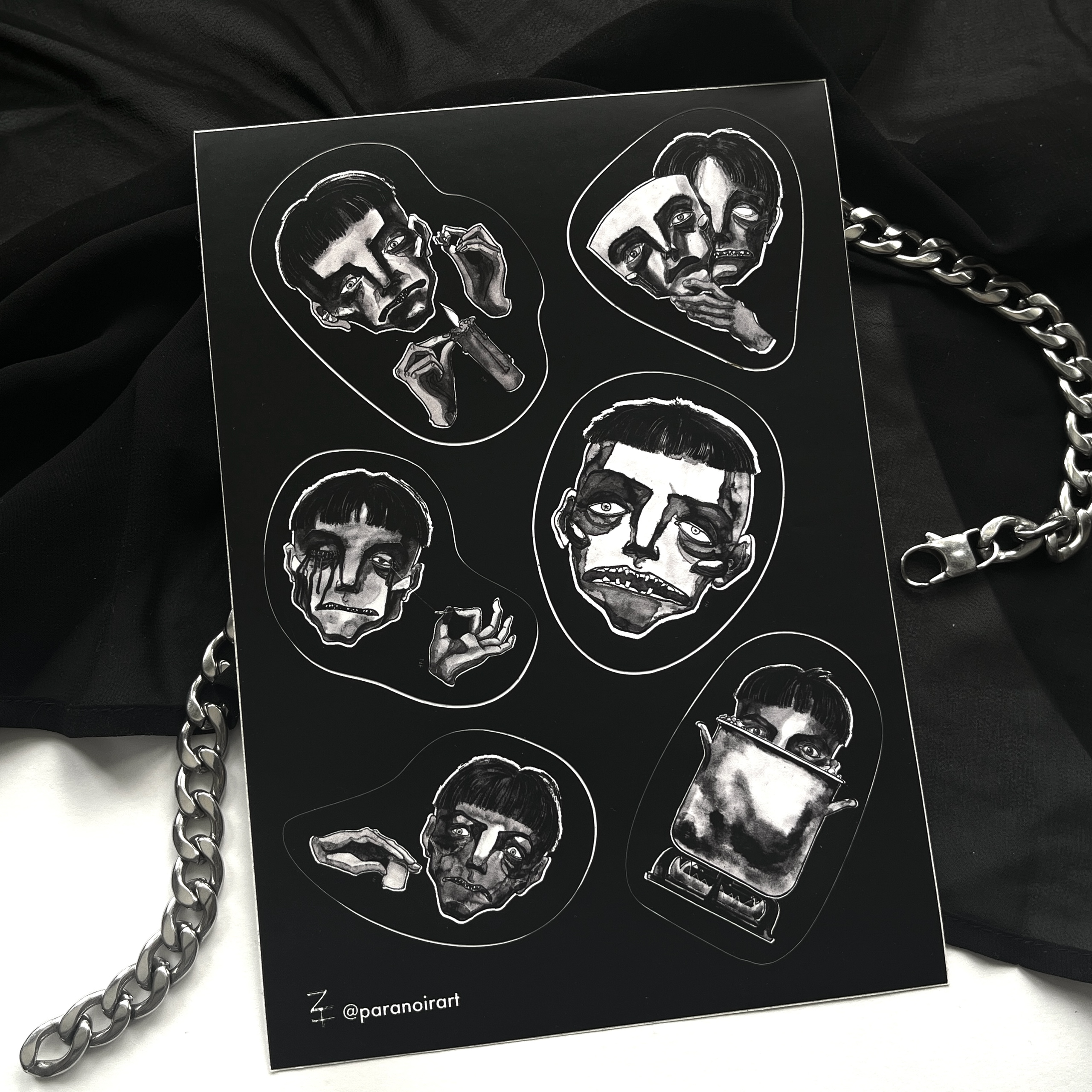 Стикерпак А5 "О, моя голова"