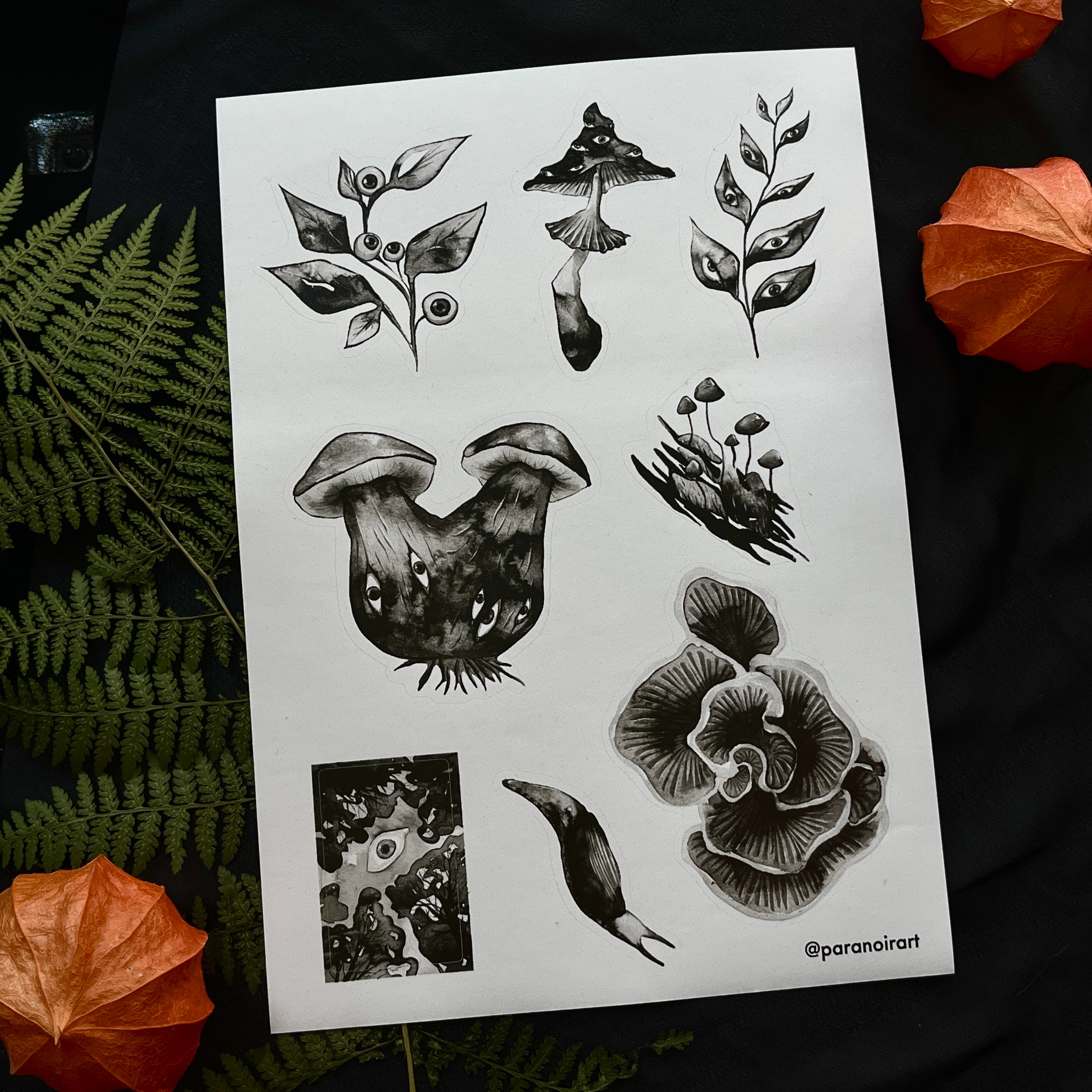 Стикерпак А5 "Грибное"