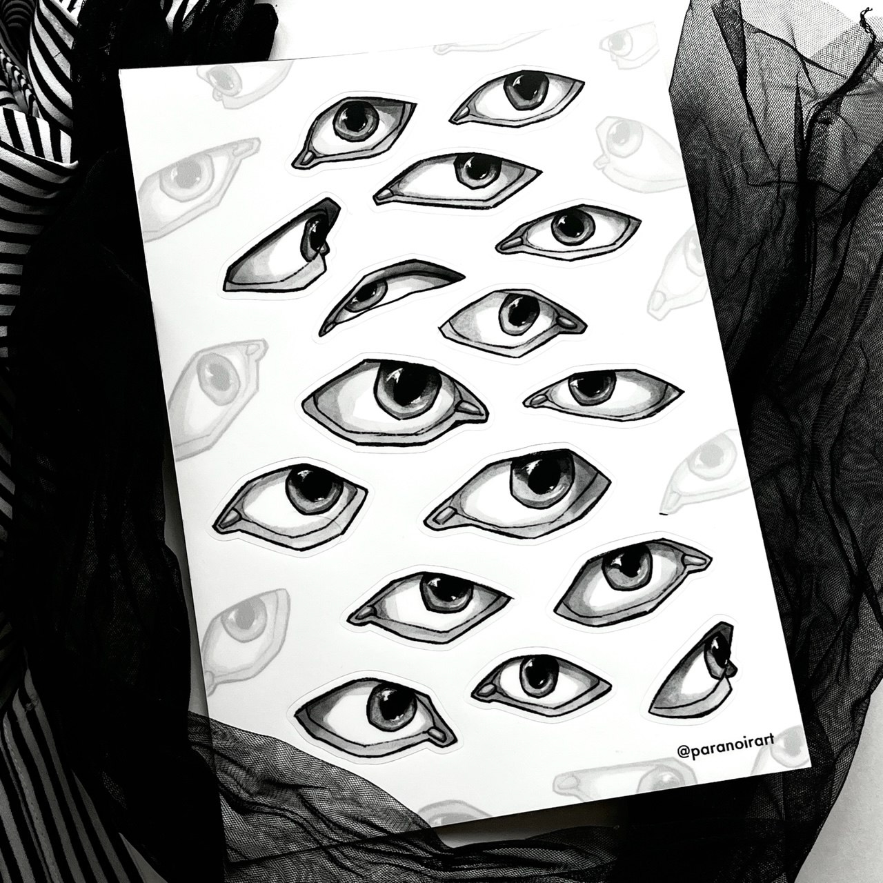 Стикерпак А5 "Глаза"