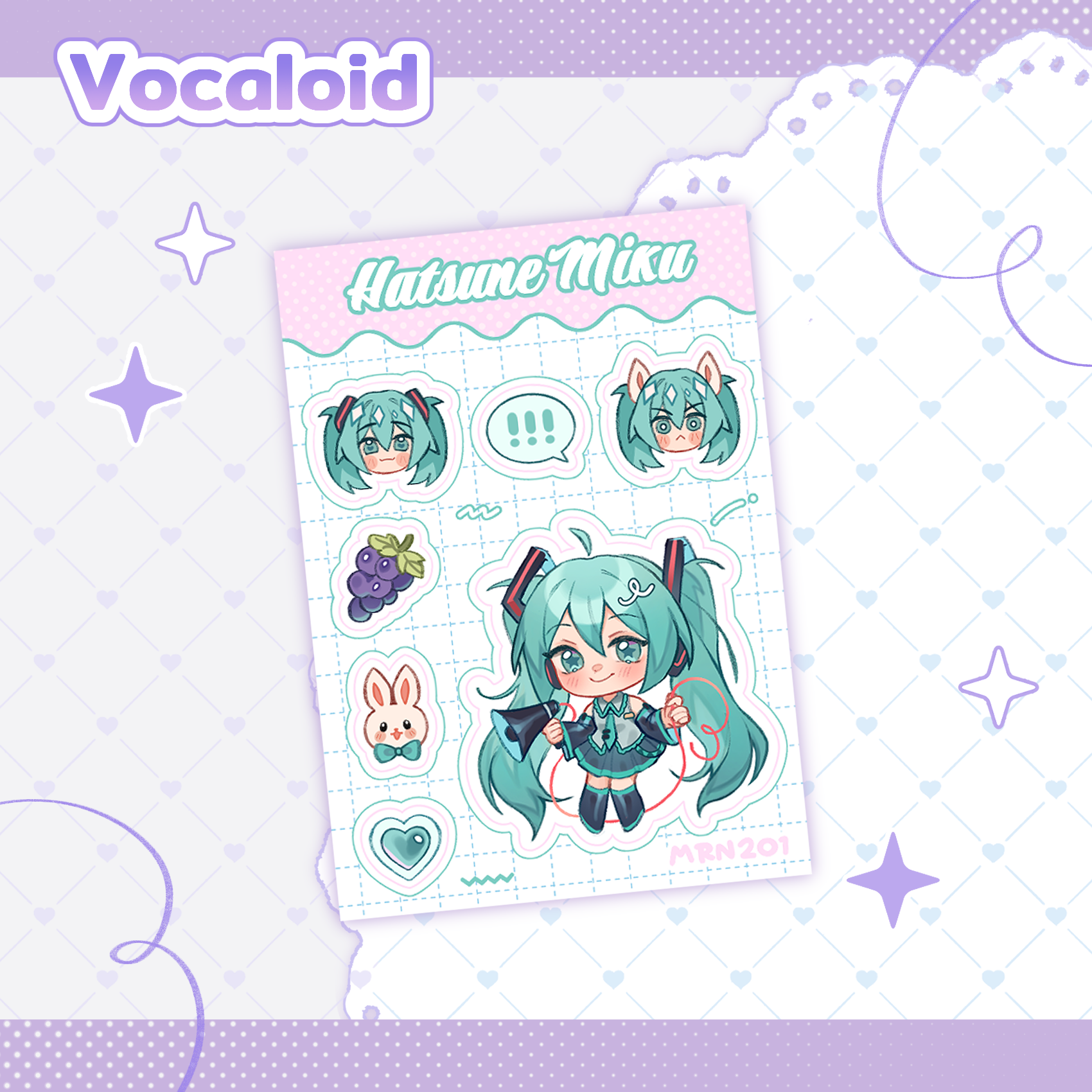 Стикерпак Хатсуне Мику