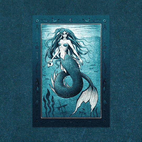 отк. Русалка под водой