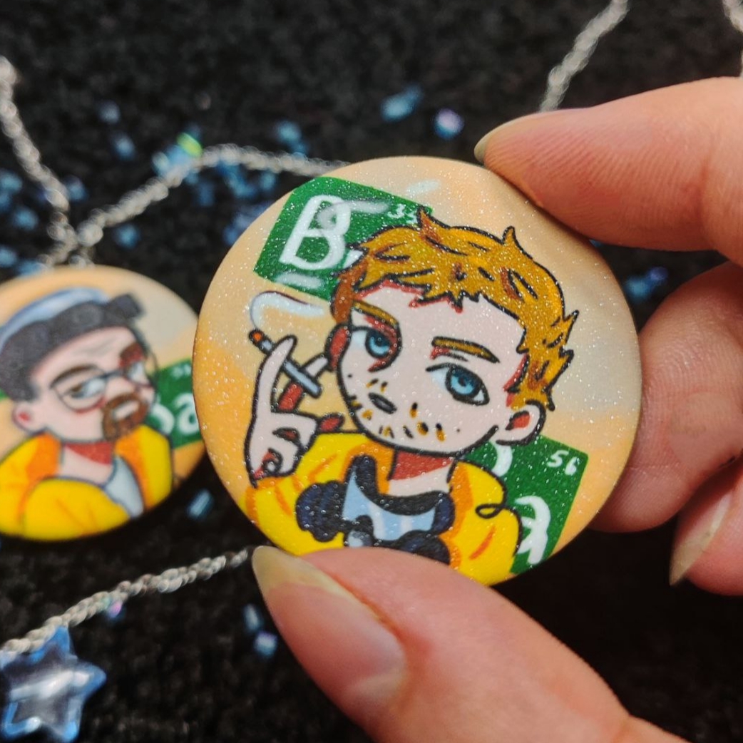 Значок 37мм сахар джесси пинкмэн