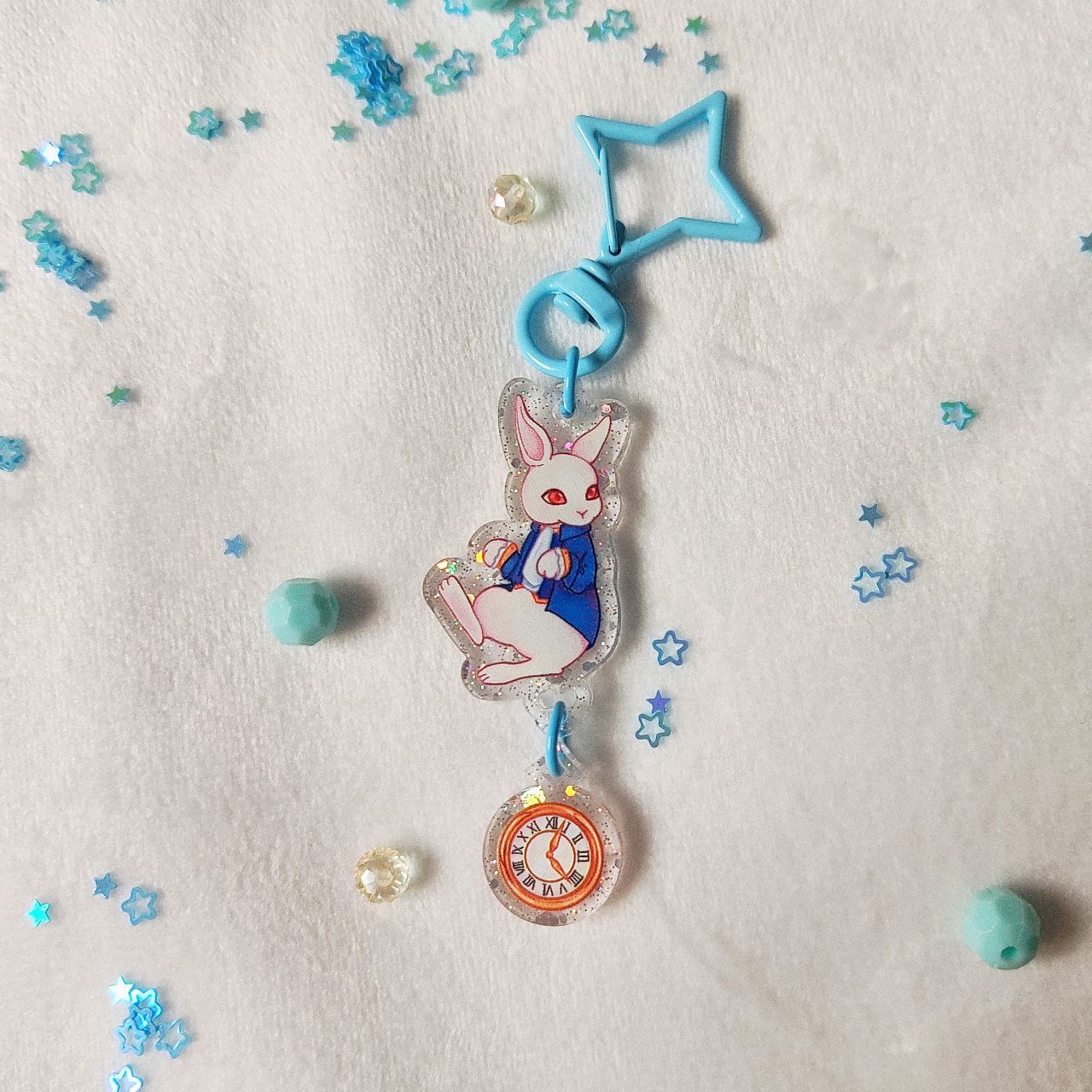 Брелок 4+2 см кролик