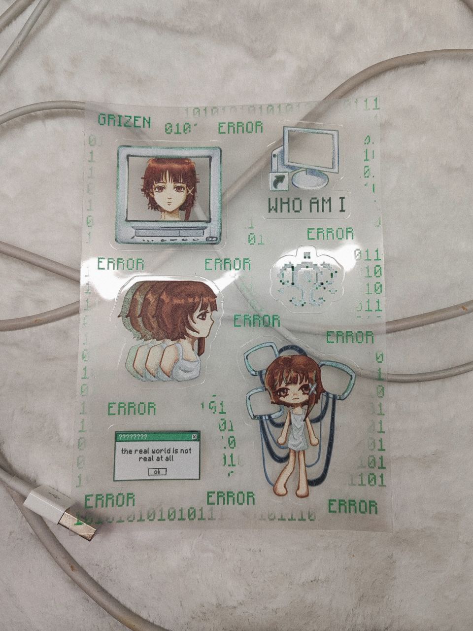 Стикерпак а6 прозрачный лэйн