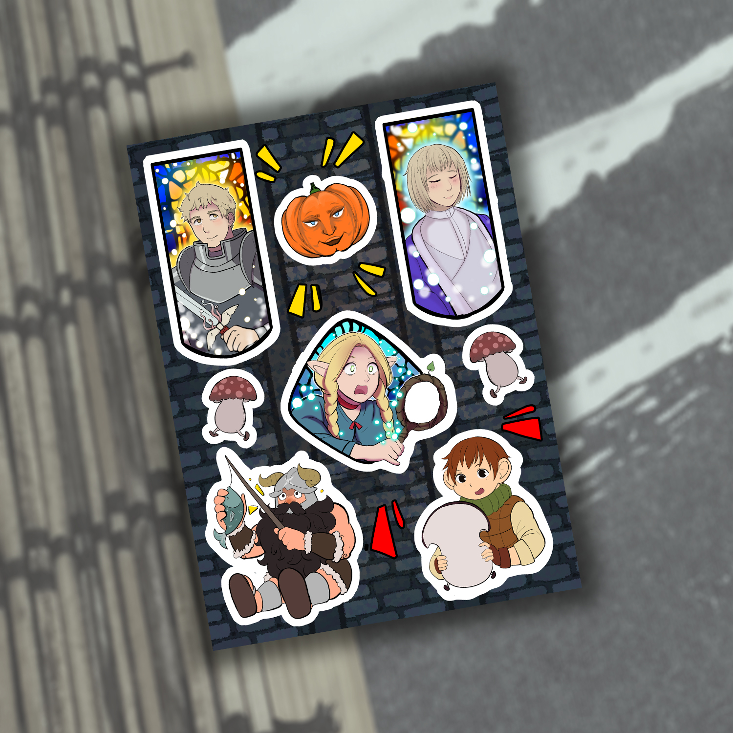 Стикерпак А5 Подземелье вкусностей