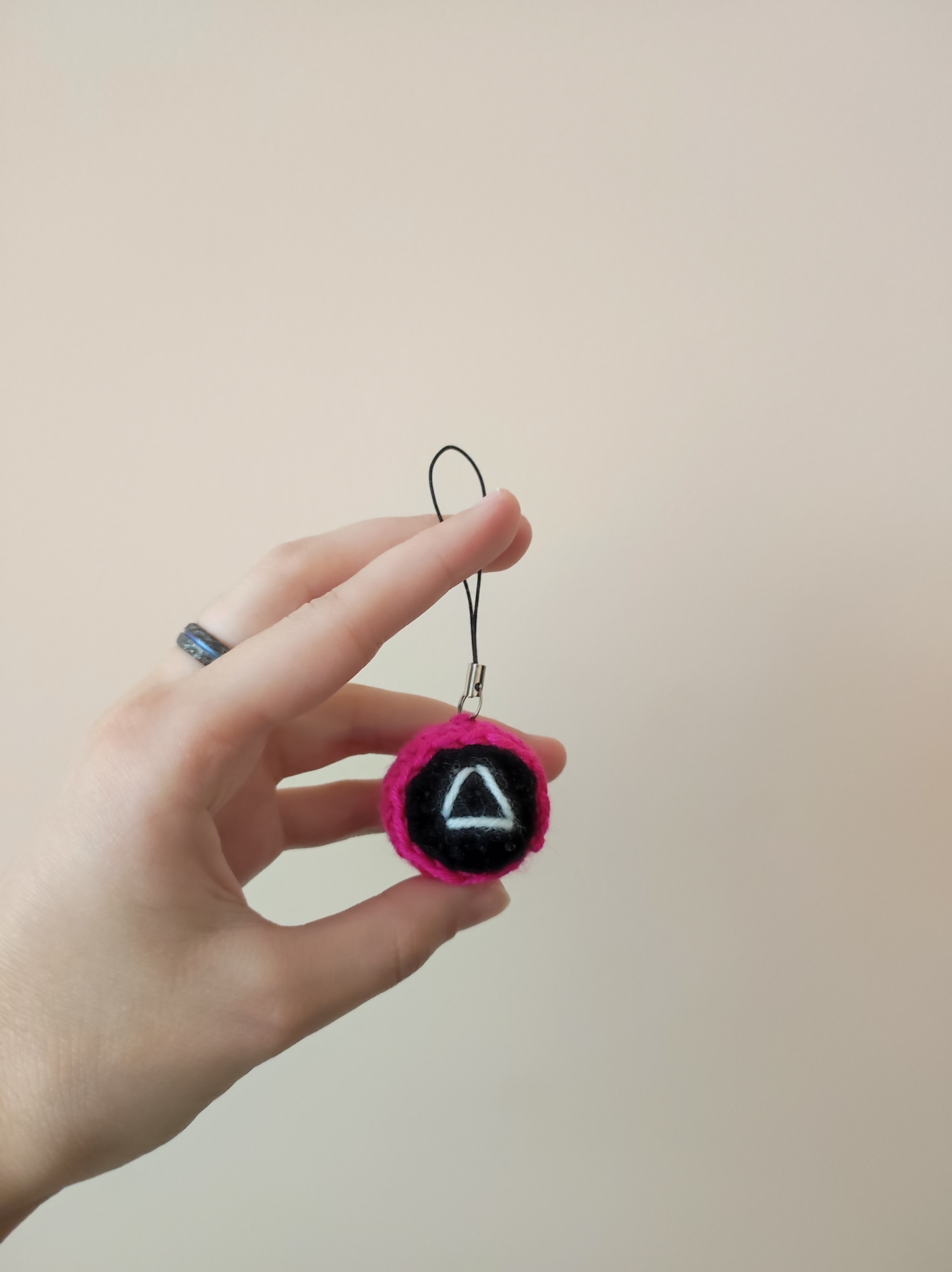 Брелок Голова кальмара маленькая