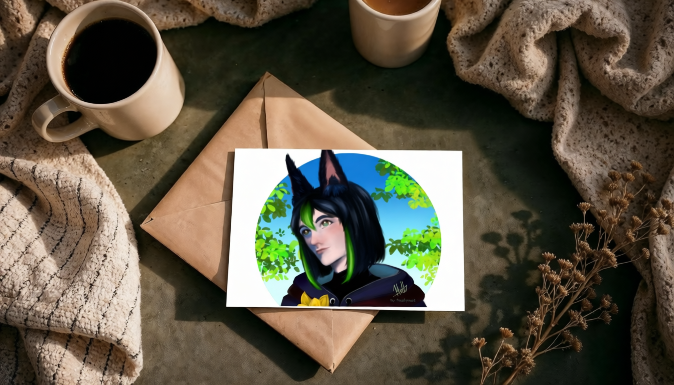 Открытка А6 Тигнари