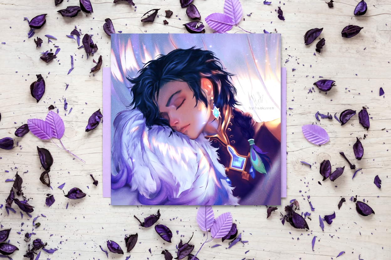 Открытка квадрат Кейя сахар