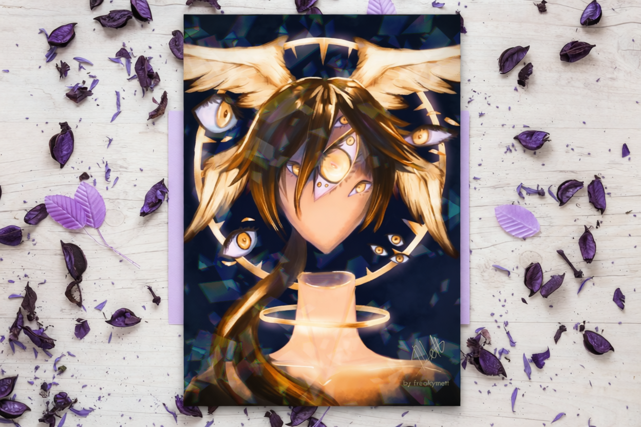 Открытка А6 Моракс, голо