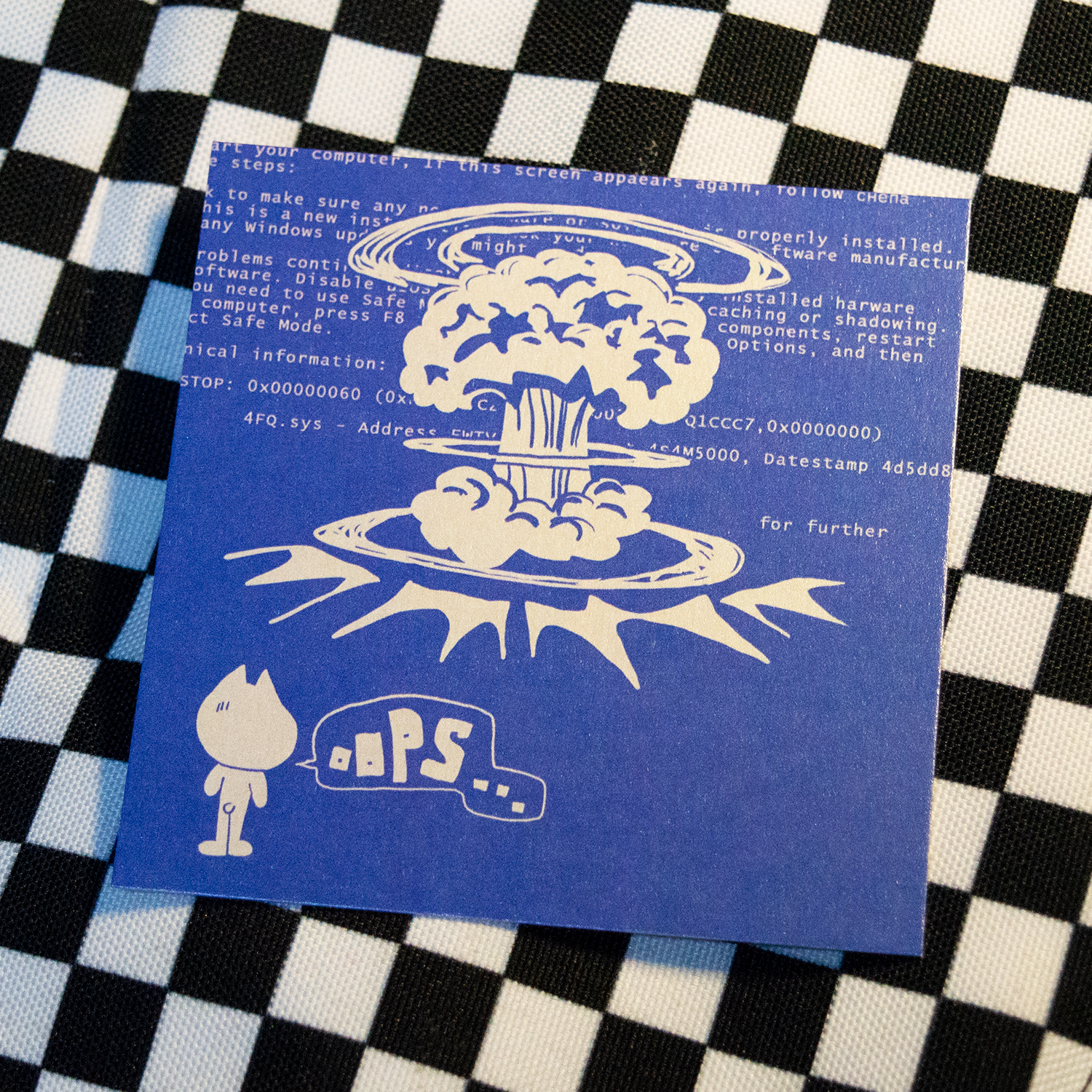 Открытка Упс