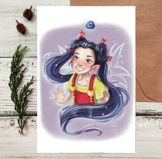 Открытка Хай Лин