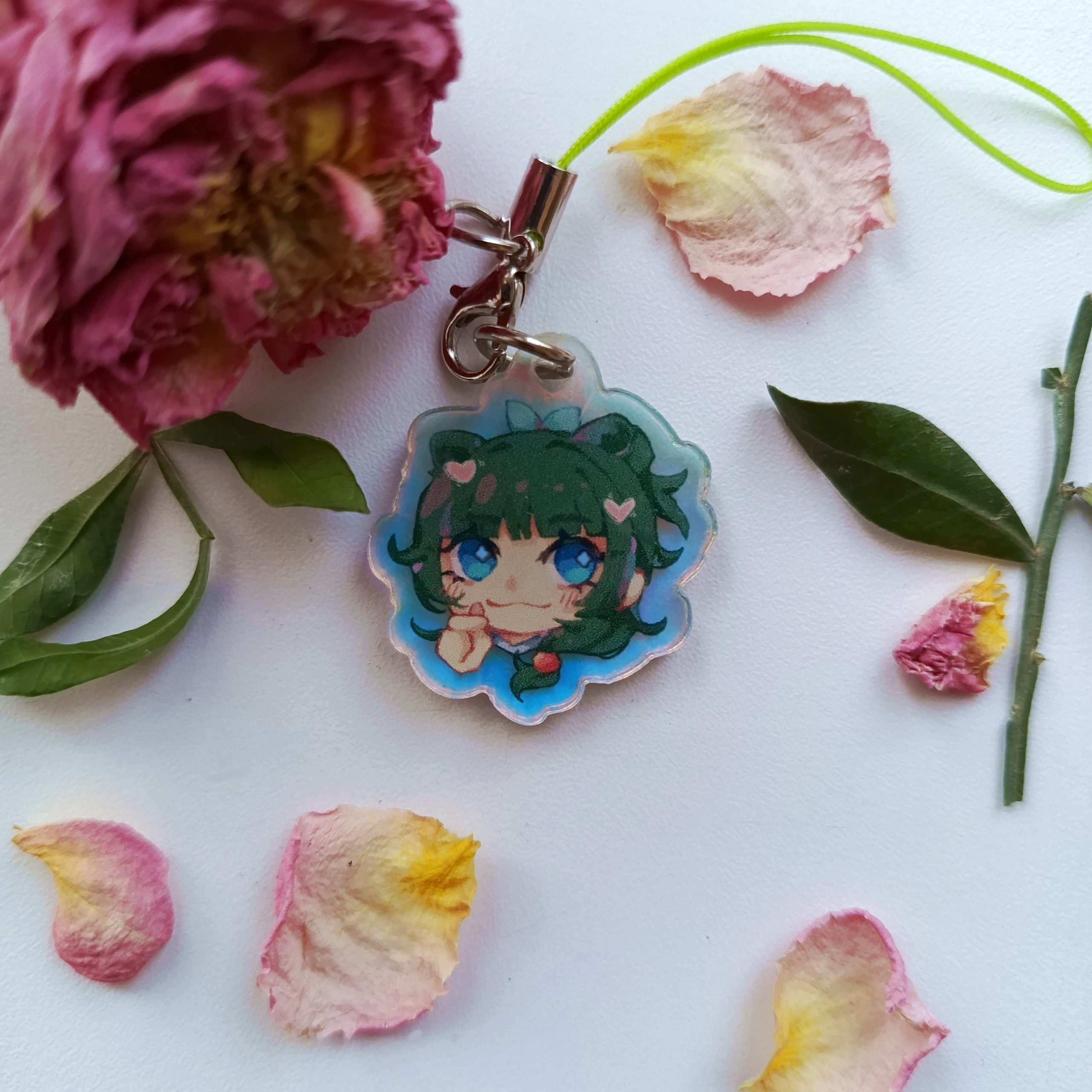 Брелок «Мао Мао» жемчуг