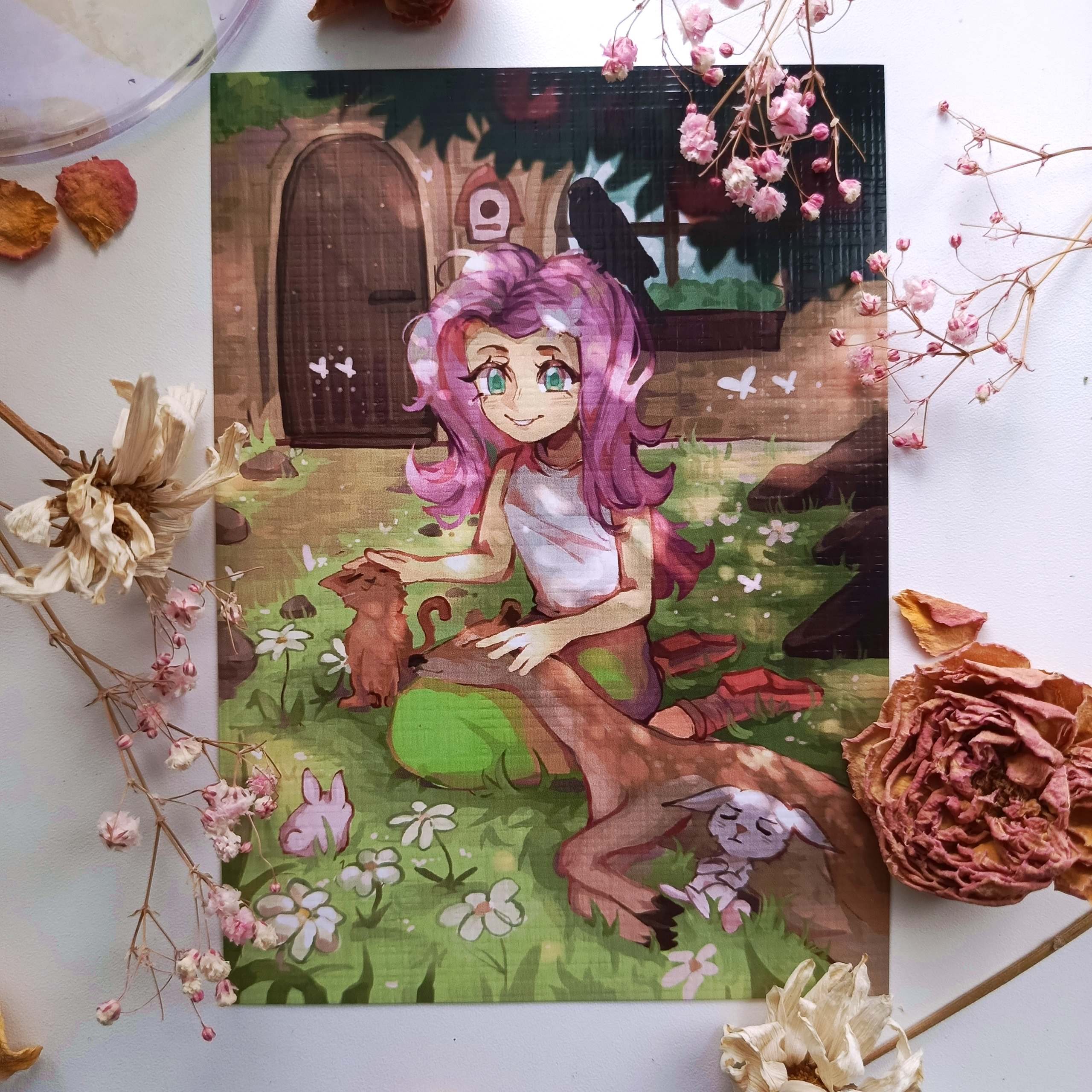 Открытка «Флаттершай»