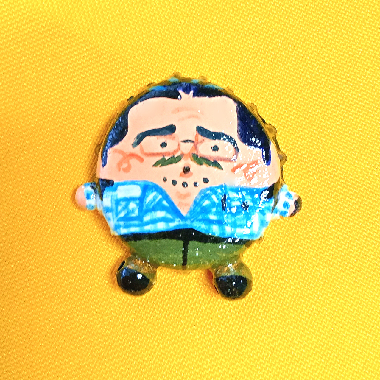 Значок-крышка "Конспиролог" (No, I'm Not a Human)