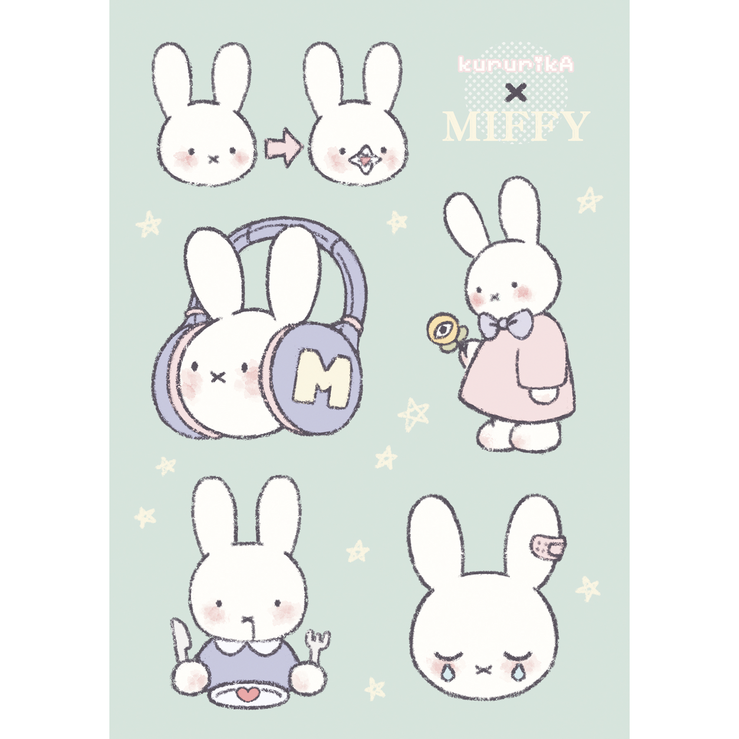 Стикерпак А6 Миффи