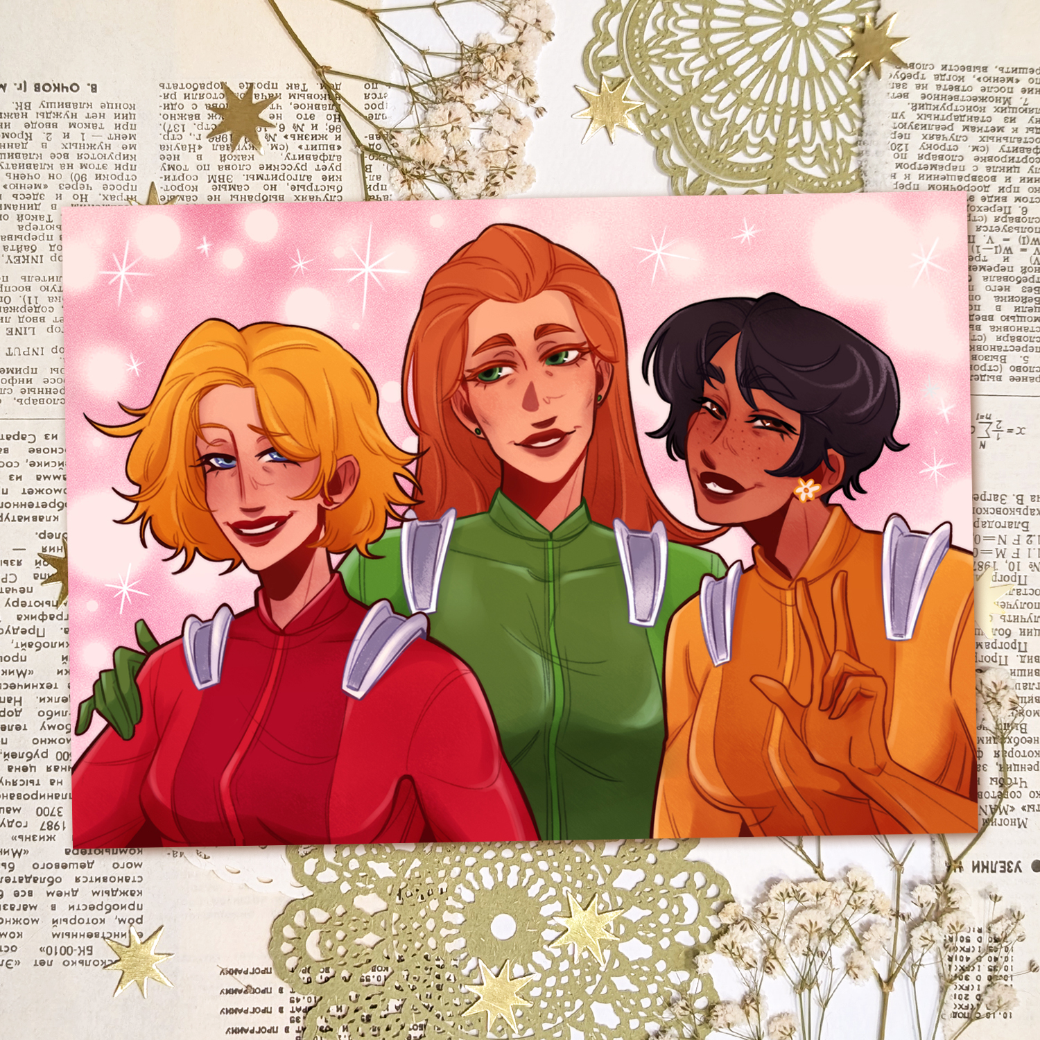 Открытка А6 "Тотали спайс"