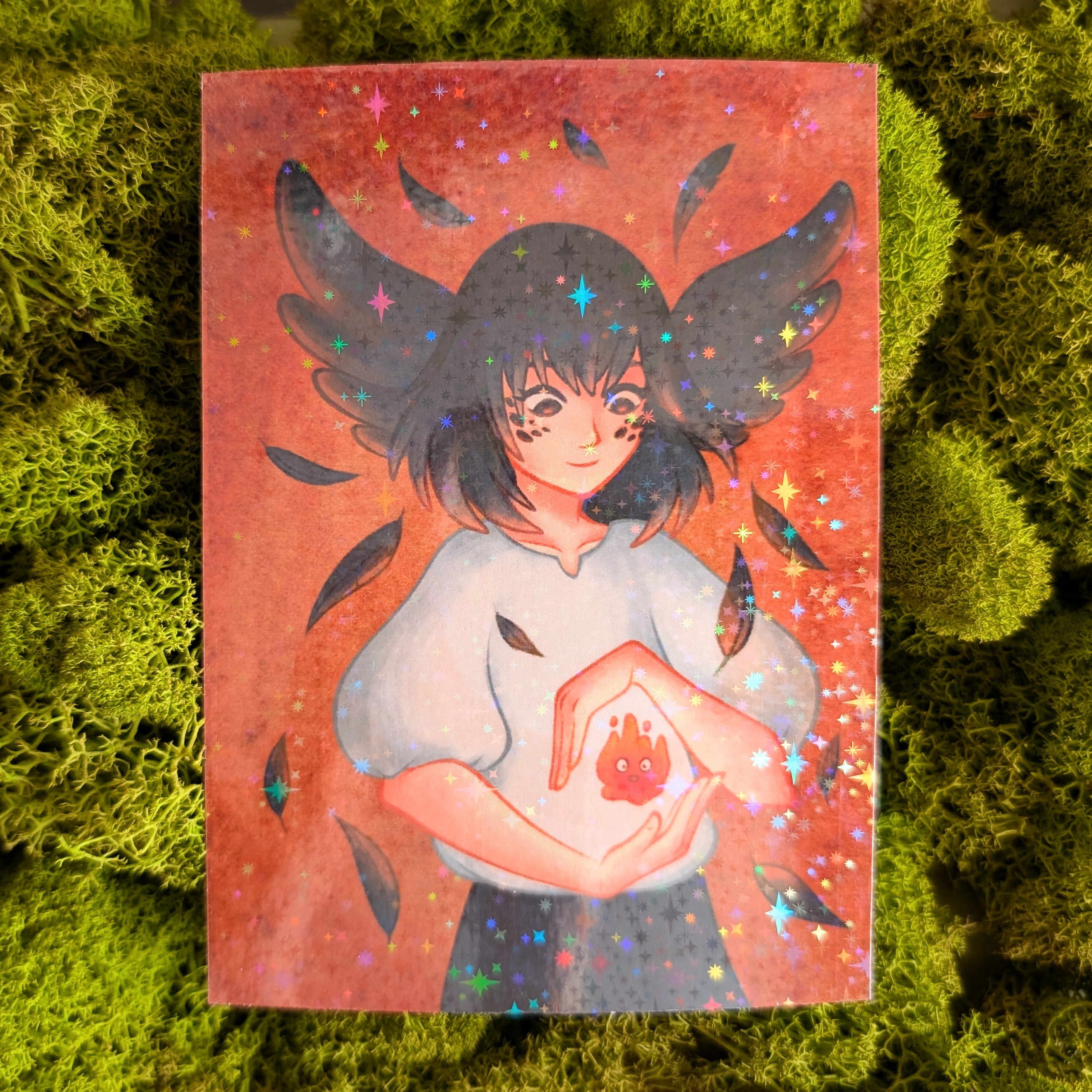 Принт А6 Хаул голография