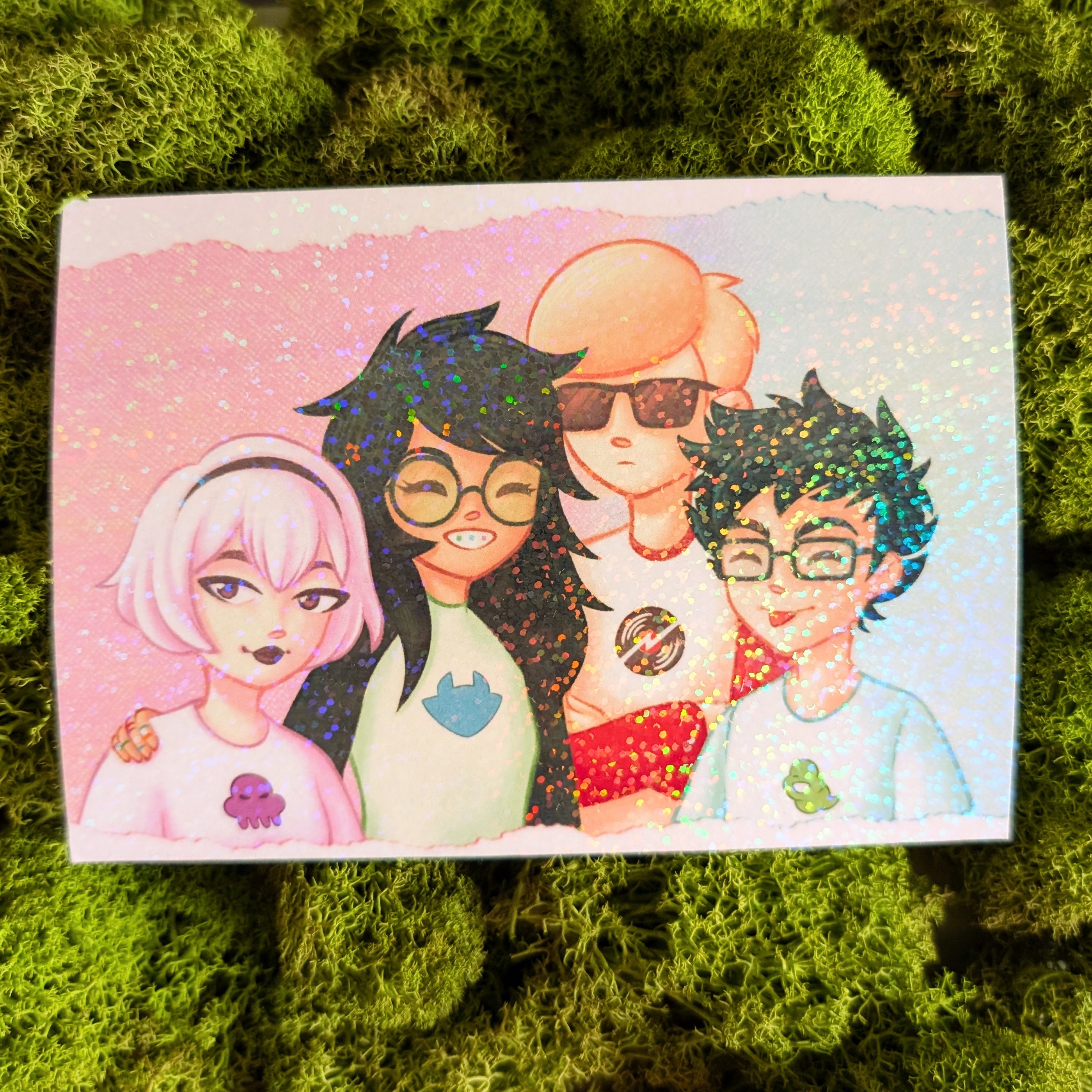 Принт А6 Бета-киды голо